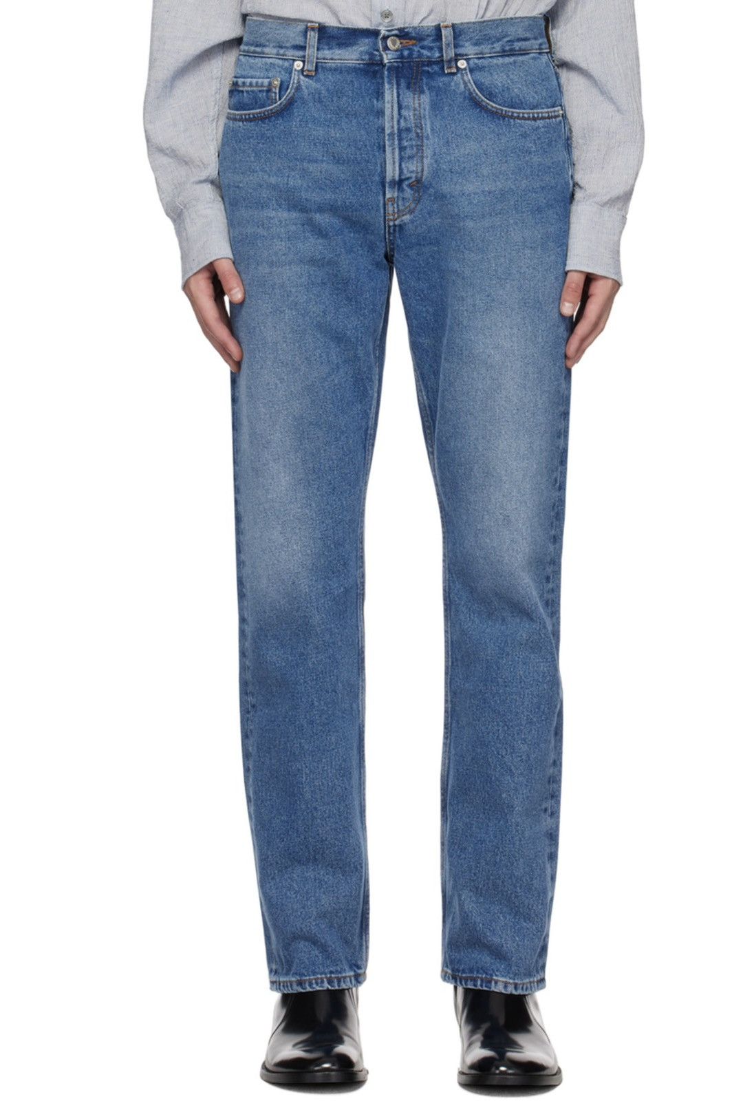 Sefr Sefr Straight Cut Jeans Size US 29 - 2 Thumbnail