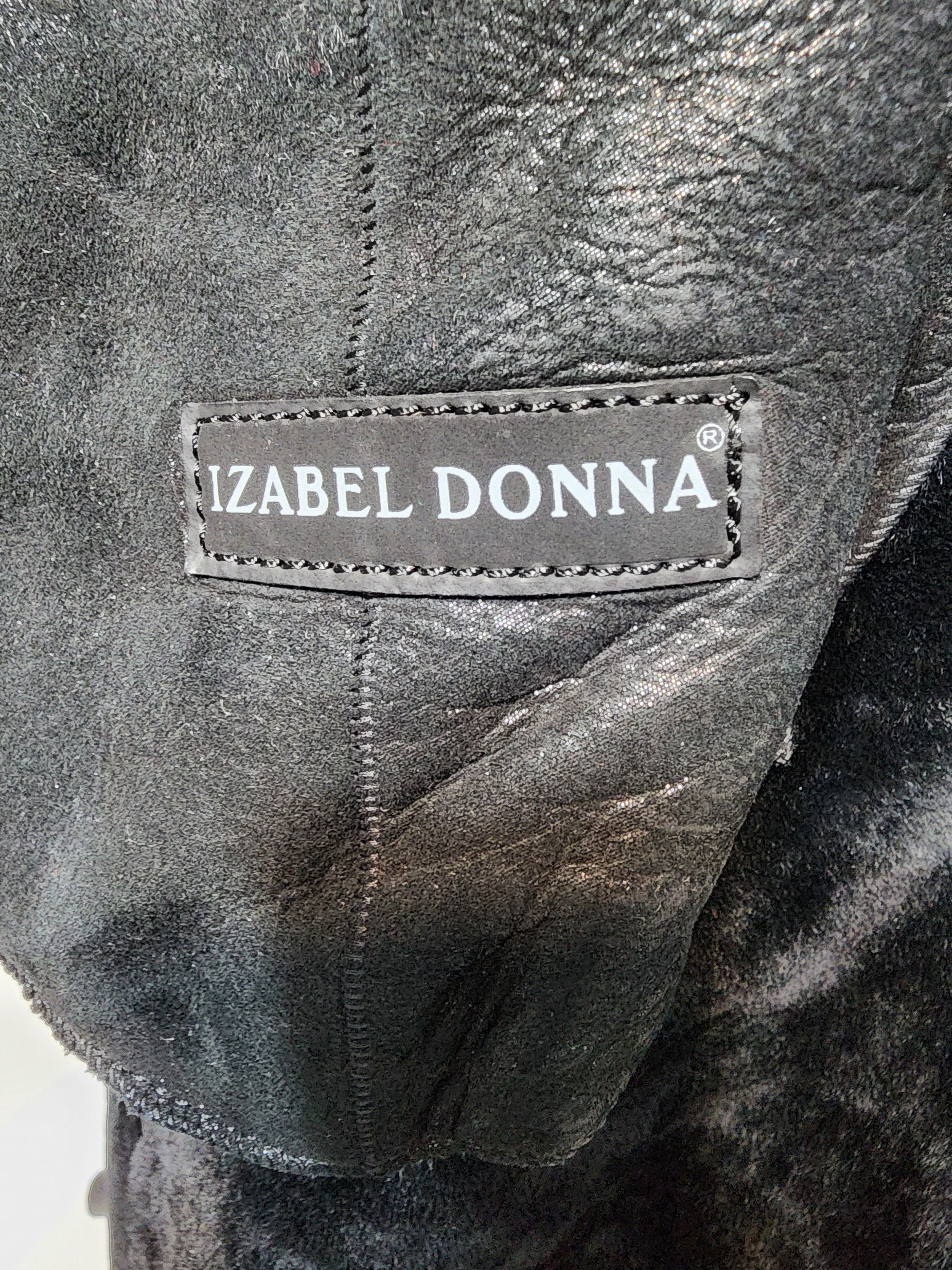 Furla Black Sheepskin Coat: Women's Hooded Fur Coat , Button Size 3XL / US 20-22 - 8 Thumbnail