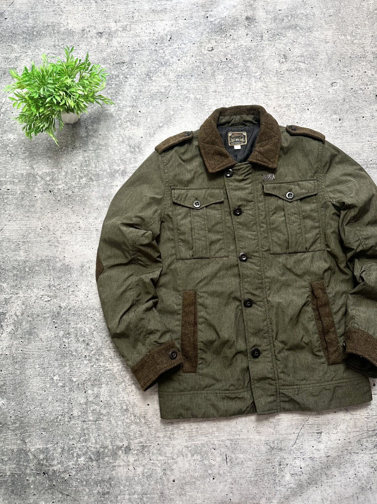 DIESEL coating jacket y2k・ギャル・opium・光沢 Diesel Y2K Archive Diesel Corset Biker Jacket | Grailed