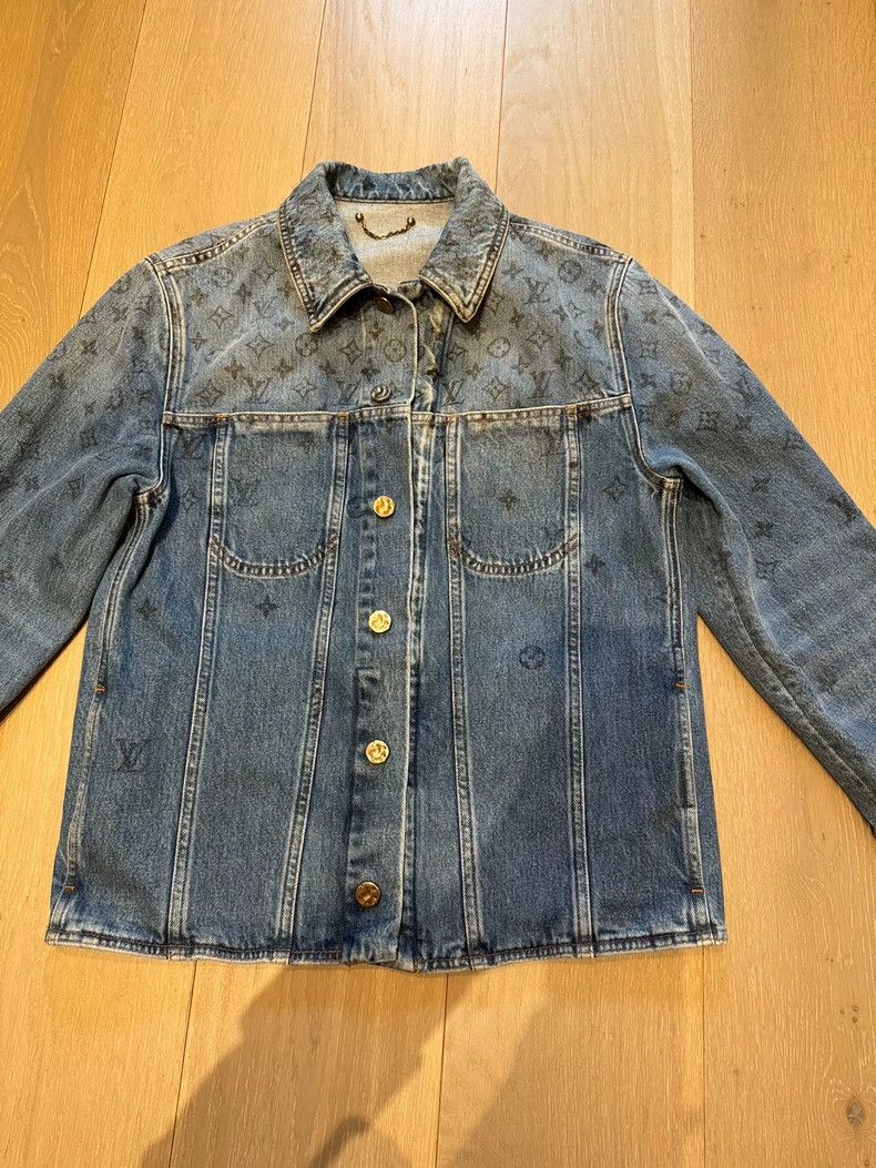 Louis Vuitton Louis Vuitton denim jacket 2503-Nextarrow Size US M / EU 48-50 / 2 - 1 Thumbnail