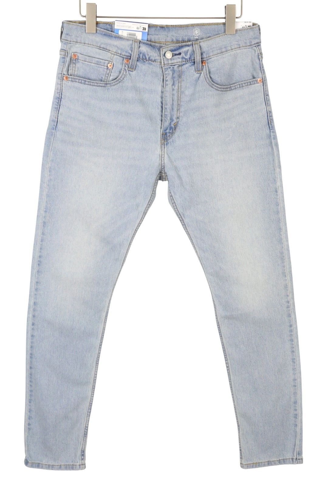 Levi's 512 W33/L32 Slim Taper Faded Blue Jeans 87083 Size US 33 - 1 Thumbnail