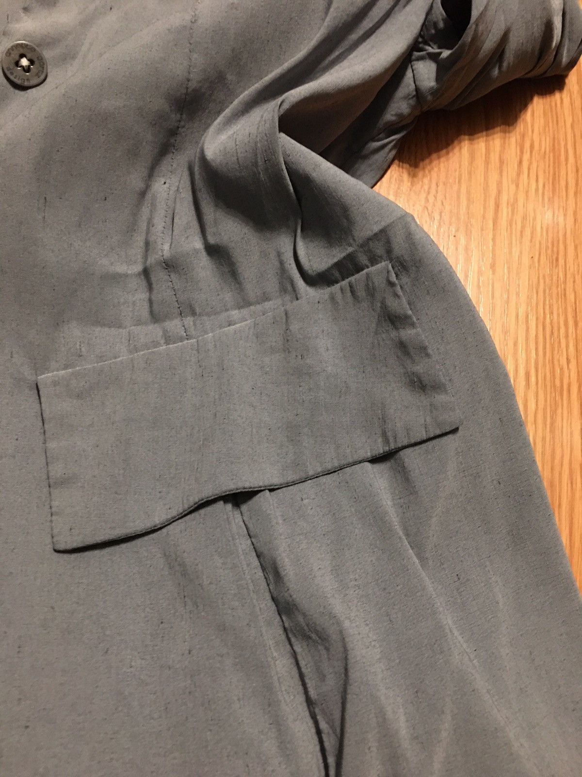 Annette Gortz Annette Gortz Linen Grey Coat Jacket Size EU 34 Size S / US 4 / IT 40 - 9 Thumbnail