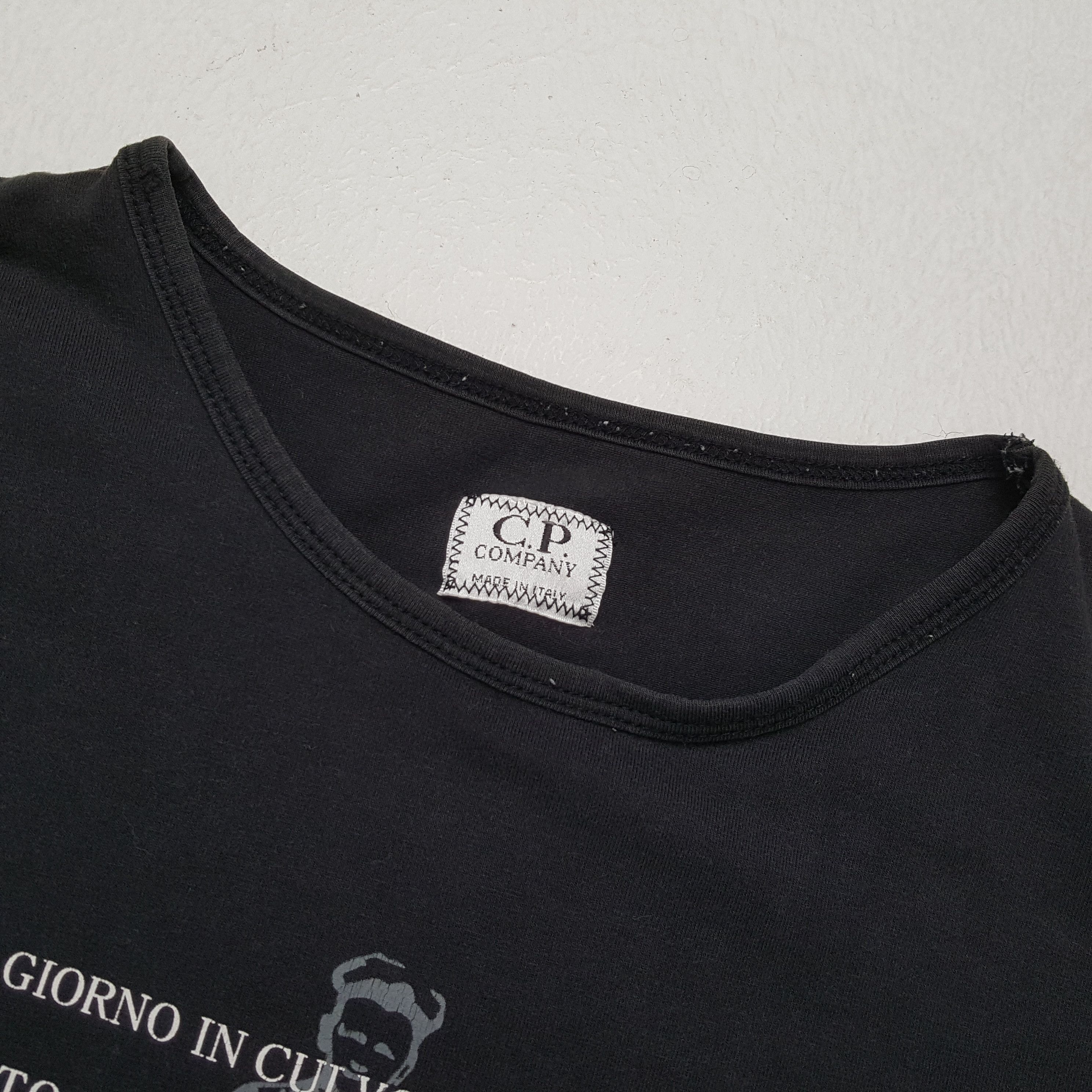 C.P. Company × Vintage Vintage C.P. COMPANY Italian Brand T-Shirt Size S / US 4 / IT 40 - 9 Thumbnail