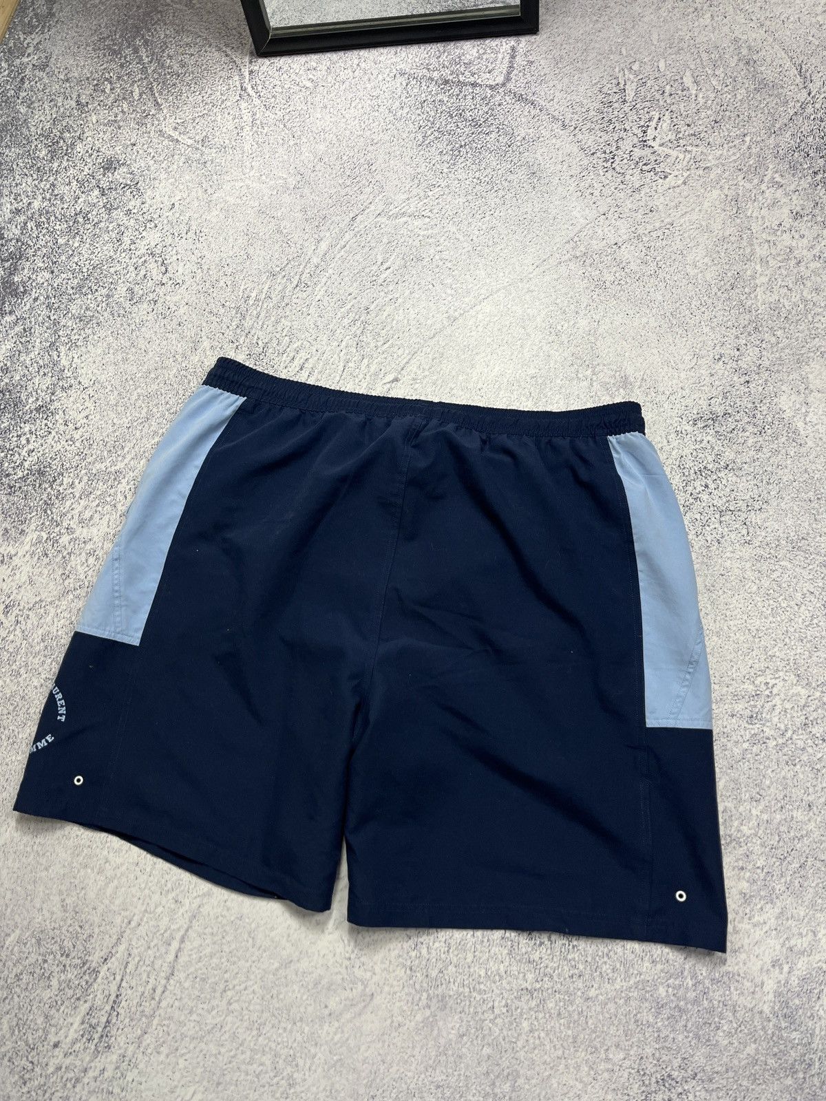 Saint Laurent Paris Vintage Y2K Yves Saint Lauren YSL Big Logo Summer Shorts Size US 42 / EU 58 - 9 Thumbnail