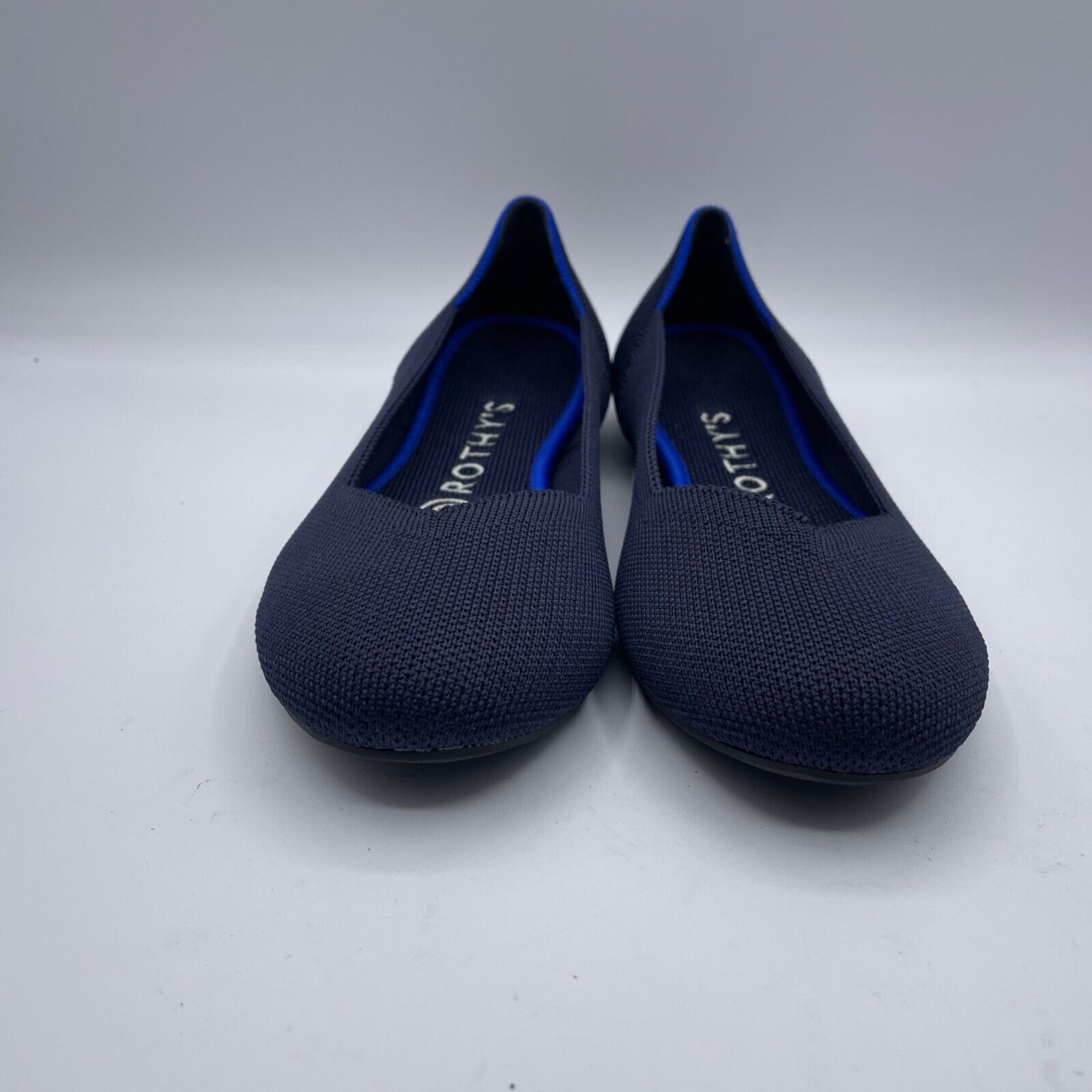 Other Rothy’s Round Toe Ballet Flats Slip On Blue Womens 6.5 Size US 6.5 / IT 36.5 - 3 Thumbnail