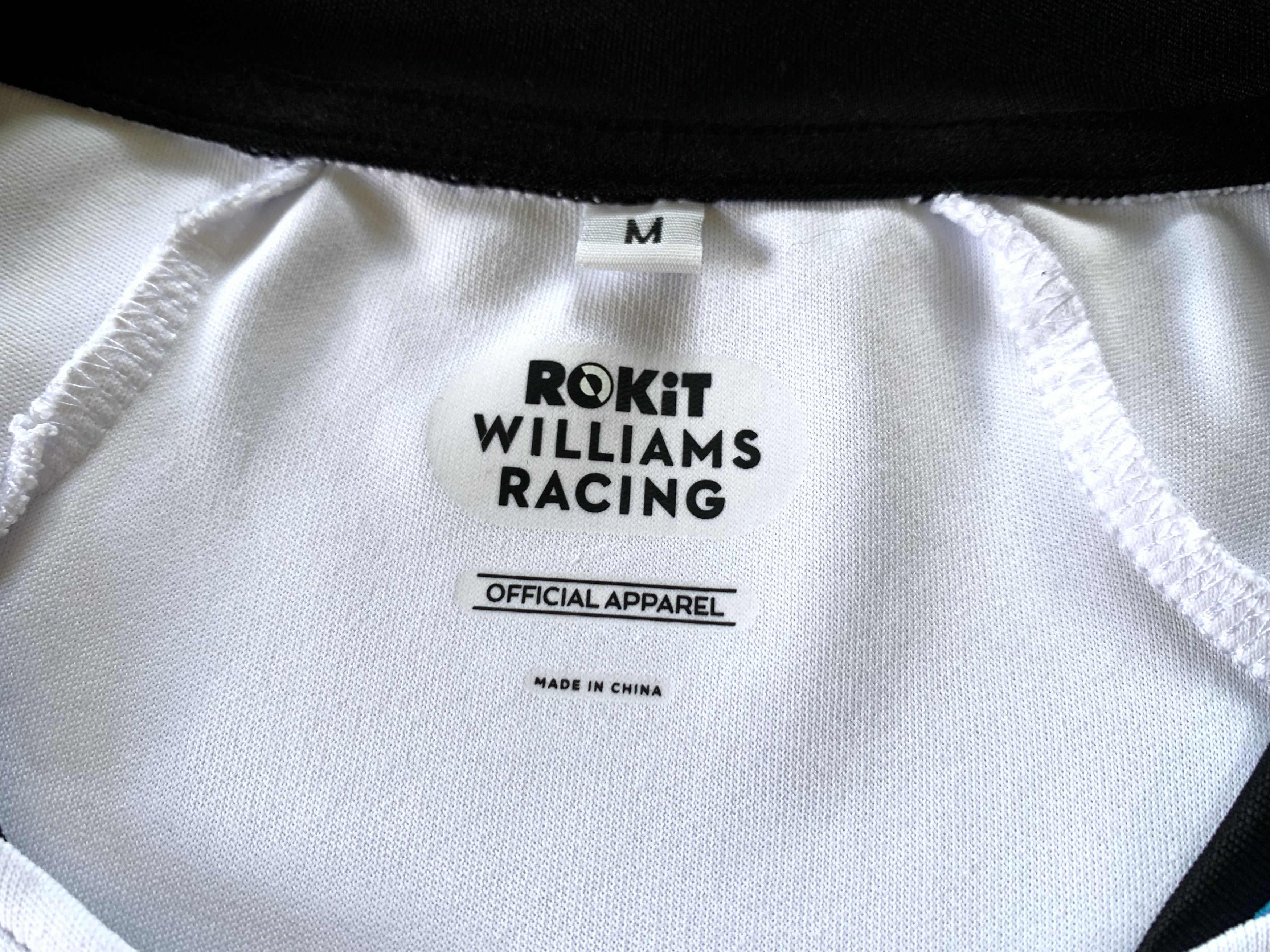 Mercedes-Benz × Rokit AMG Mercedes Racing White T Shirt Jersey Size US M / EU 48-50 / 2 - 7 Thumbnail
