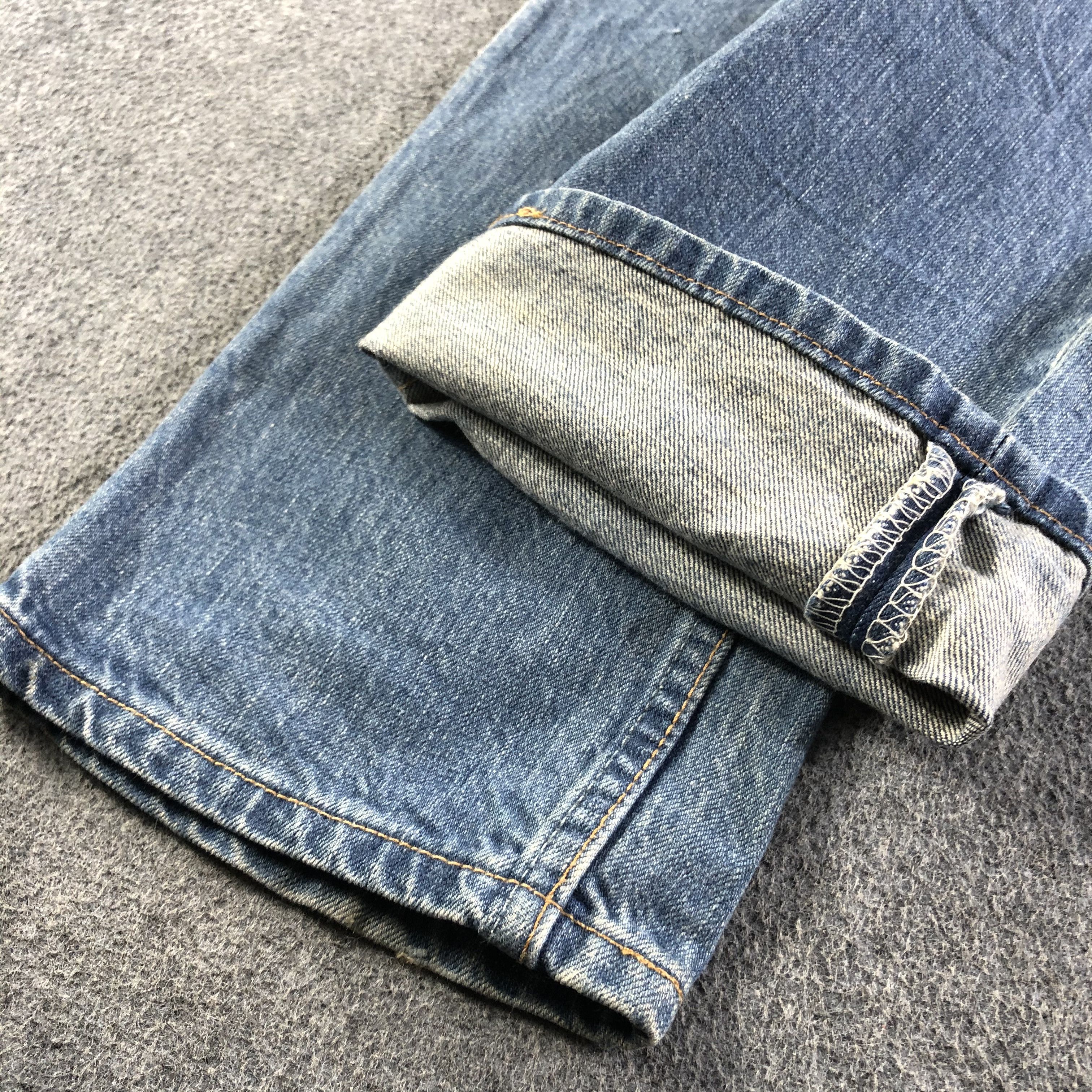 Levi's 90s Vintage Blue Wash Levis 501 Jeans-J3622 Size 29" - 6 Thumbnail