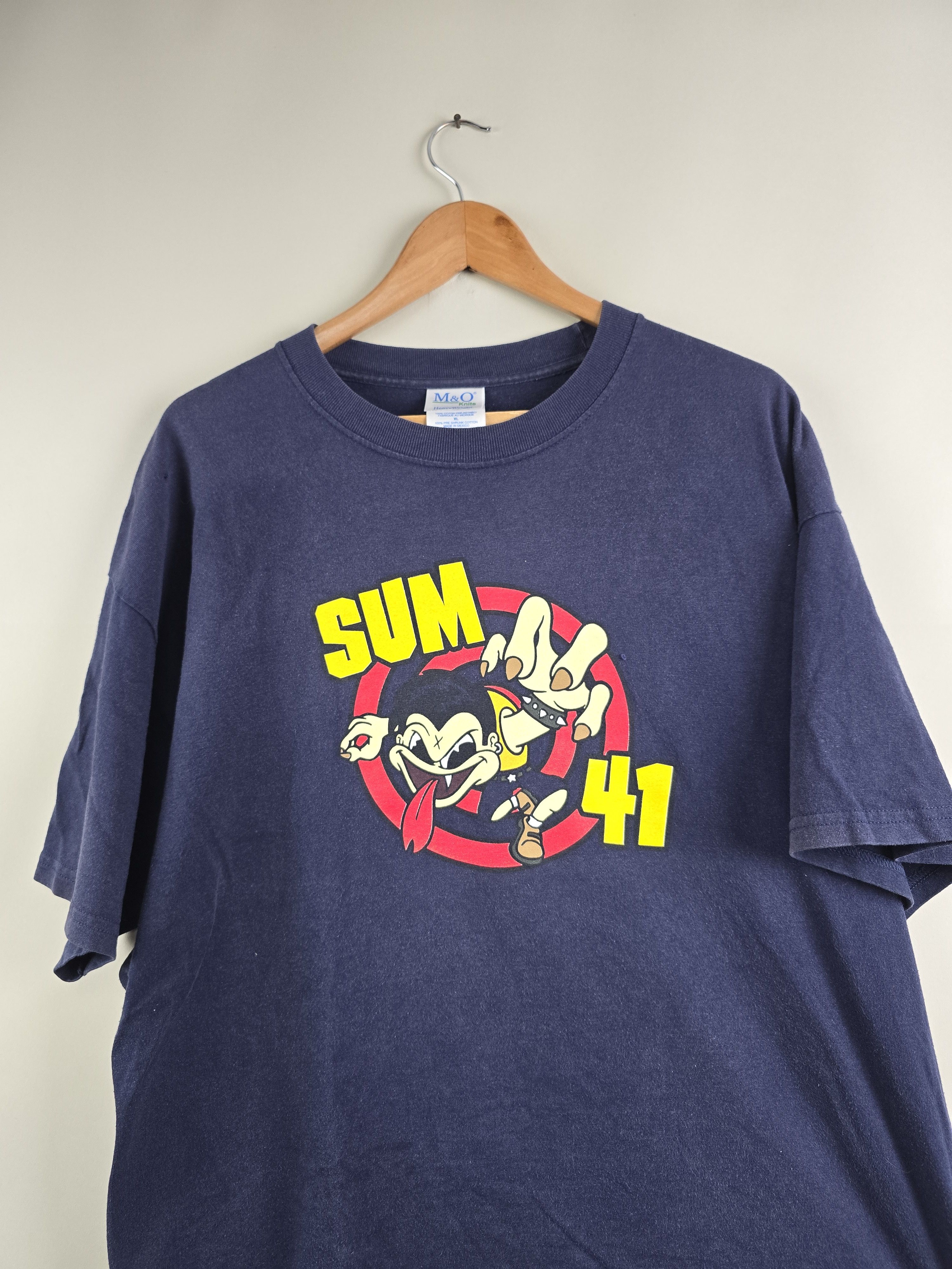 Band Tees × Vintage 2000 Sum 41 XL 23.5" 30" Size US XL / EU 56 / 4 - 2 Thumbnail