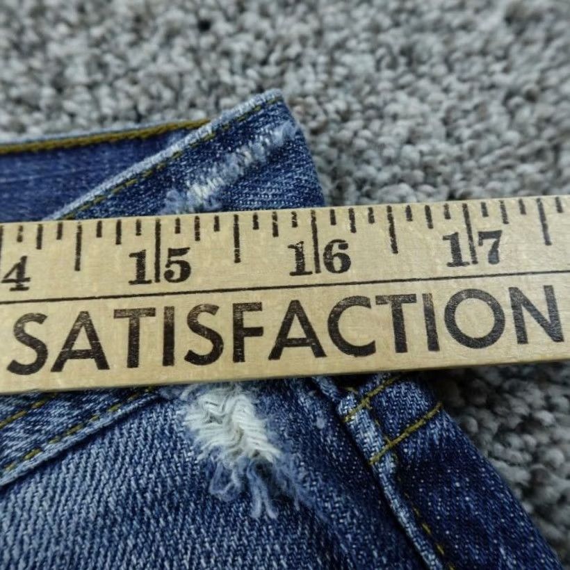 Armani Exchange VTG Armani Exchange Jeans Womens 12 Dark Blue Denim Flare Boot Cut Pants Jeans USA 90s Mens Women Girls Boys Size 34" / US 12 / IT 48 - 5 Thumbnail