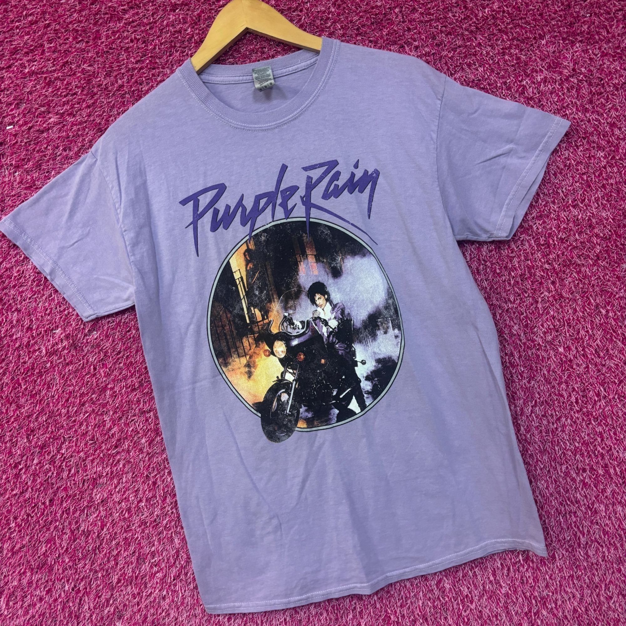 Prince Prince the Revolution Purple Rain Album Art Funk Rock Tee M Size US M / EU 48-50 / 2 - 3 Thumbnail