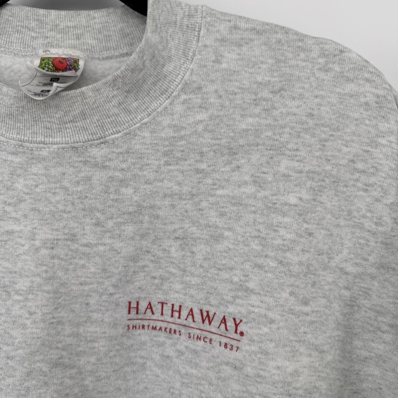 Fruit Of The Loom Hathaway Crewneck Sweatshirt XL Gray Fruit of the Loom USA Size US XL / EU 56 / 4 - 2 Thumbnail