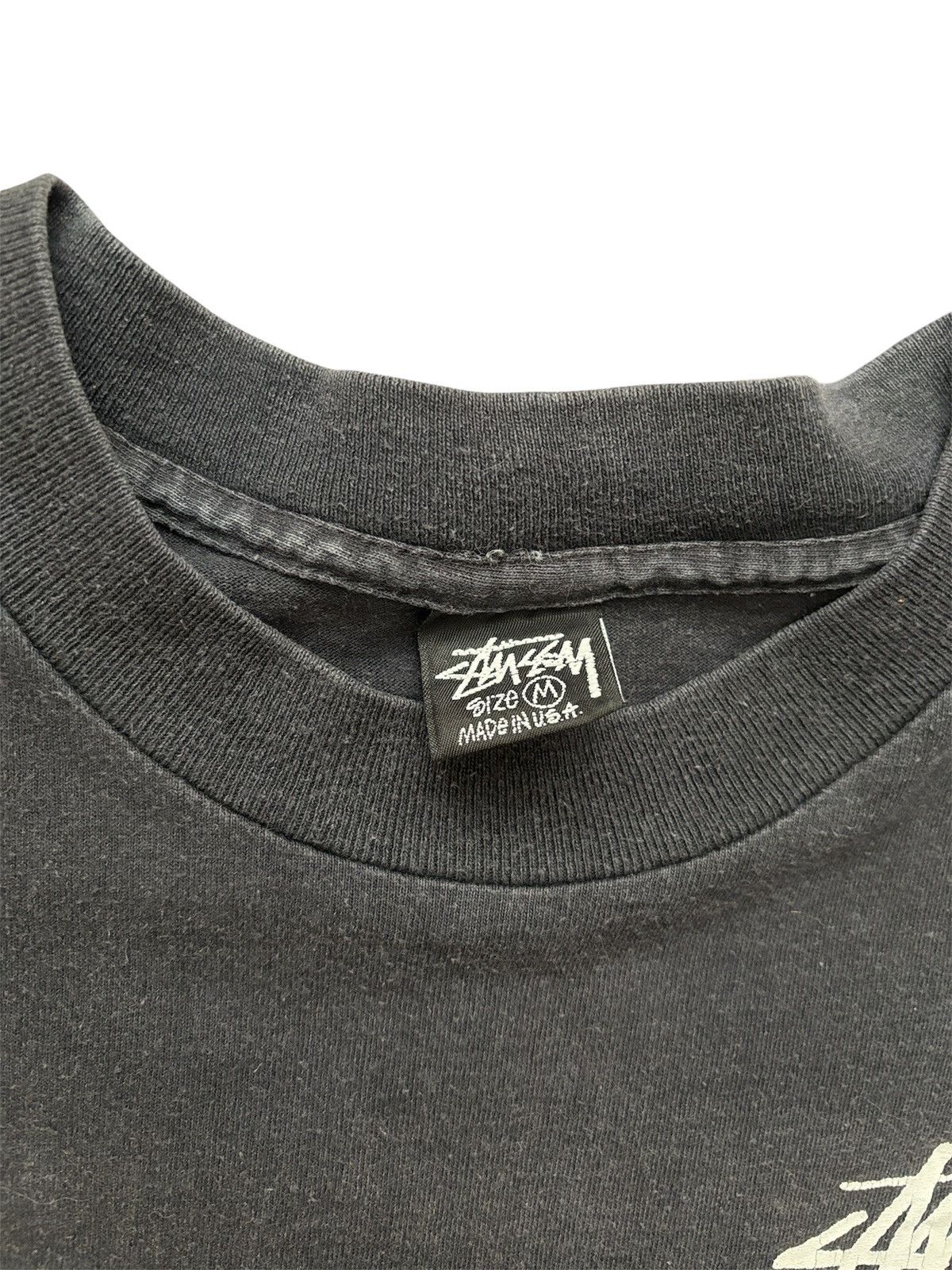 Stussy 80s stussy shadowman tshirt Size US M / EU 48-50 / 2 - 4 Thumbnail