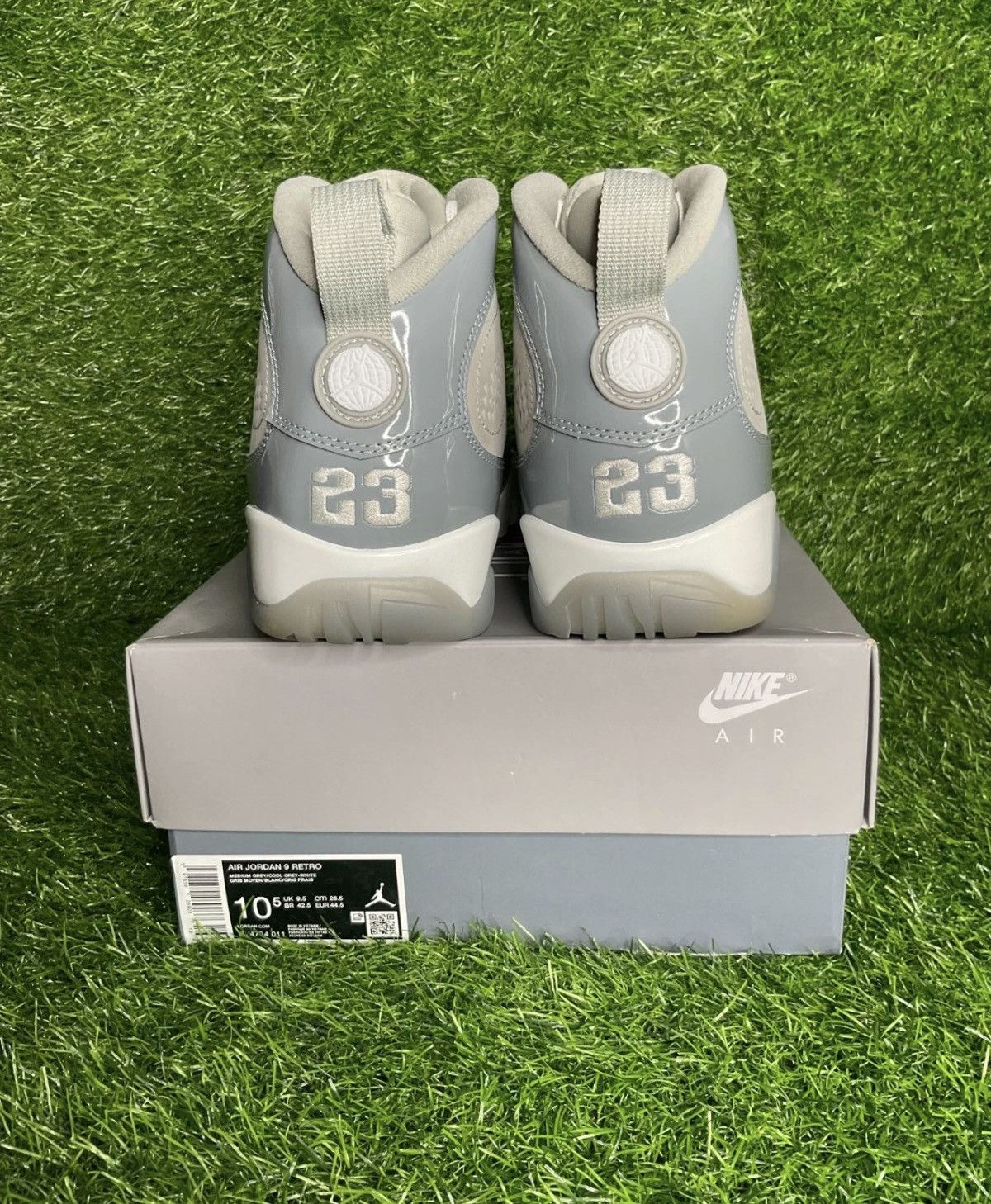 Jordan Brand Jordan 9 Retro Cool Gray 2025 Size US 9.5 / EU 42-43 - 4 Thumbnail