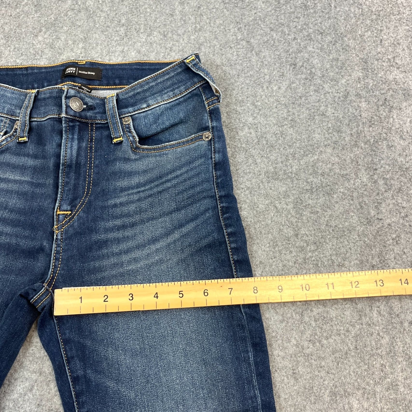 True Religion True Religion Jeans Slim Skinny 27 30 UK 8 Dark Wash Blue Jennie Curvy Womens Jeans Clothing Shoes Accessories Size 30" / US 8 / IT 44 - 5 Thumbnail
