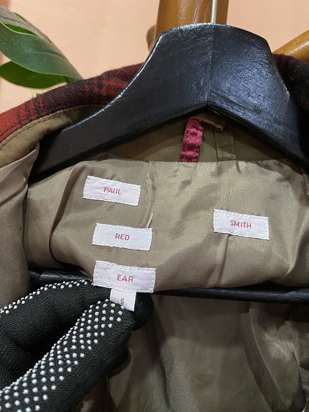 Paul Smith Red Ear Paul Smith Red Ear Jacket with Red-Black Plaid Pattern Size US S / EU 44-46 / 1 - 10 Thumbnail