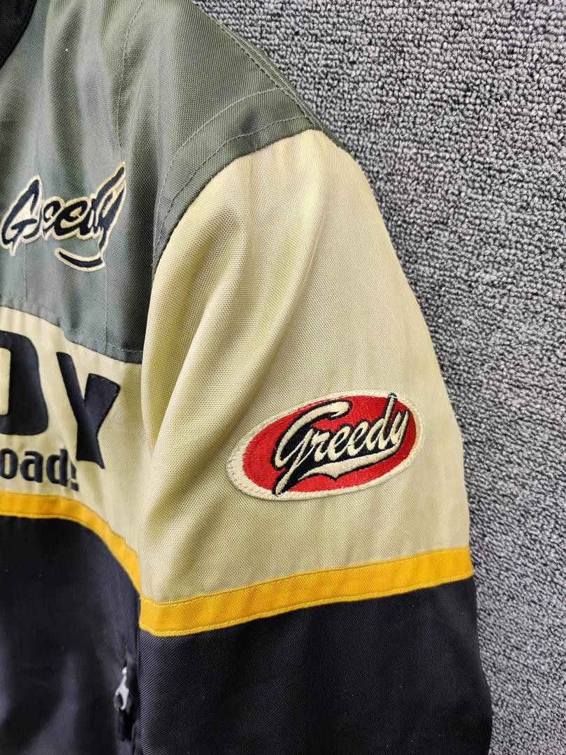 Greedy Genius Vintage Greedy Racing Motorcycle Bikers Ridding Jacket Size US M / EU 48-50 / 2 - 12 Thumbnail