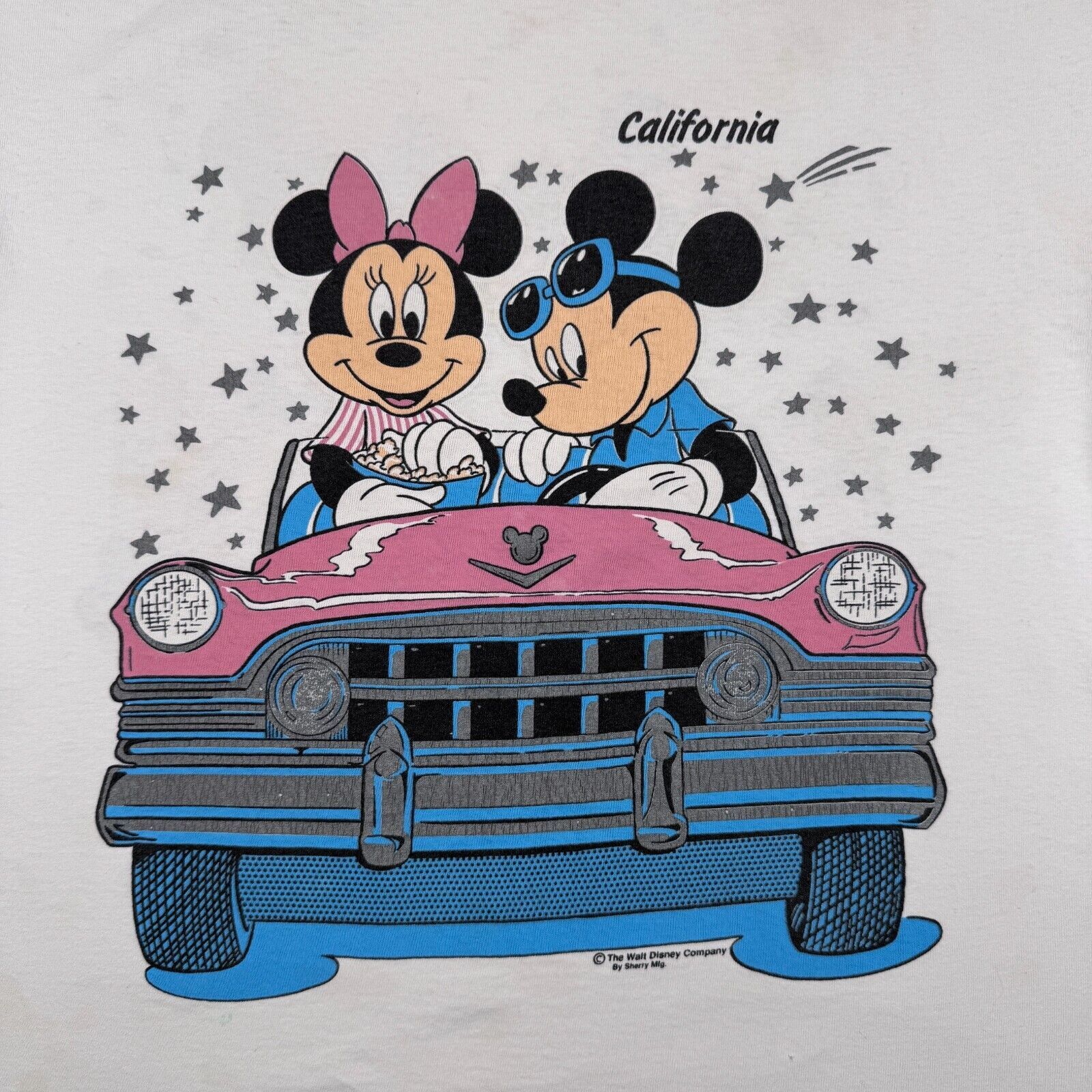 Other Vintage Disney Drive In T-Shirt Men's Large White Minnie 90s Size US L / EU 52-54 / 3 - 4 Thumbnail
