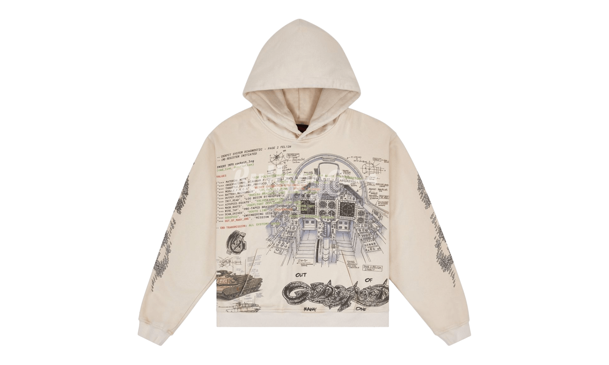 Godspeed Art of War Bone Hoodie Size US XL / EU 56 / 4 - 1 Thumbnail