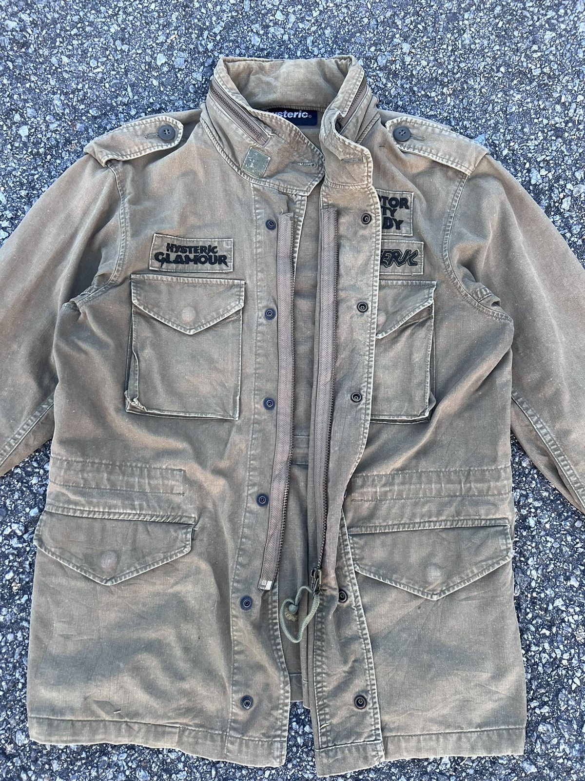 Hysteric Glamour Hysteric Glamour Motor City Baby Army Style Jacket Size US M / EU 48-50 / 2 - 7 Thumbnail