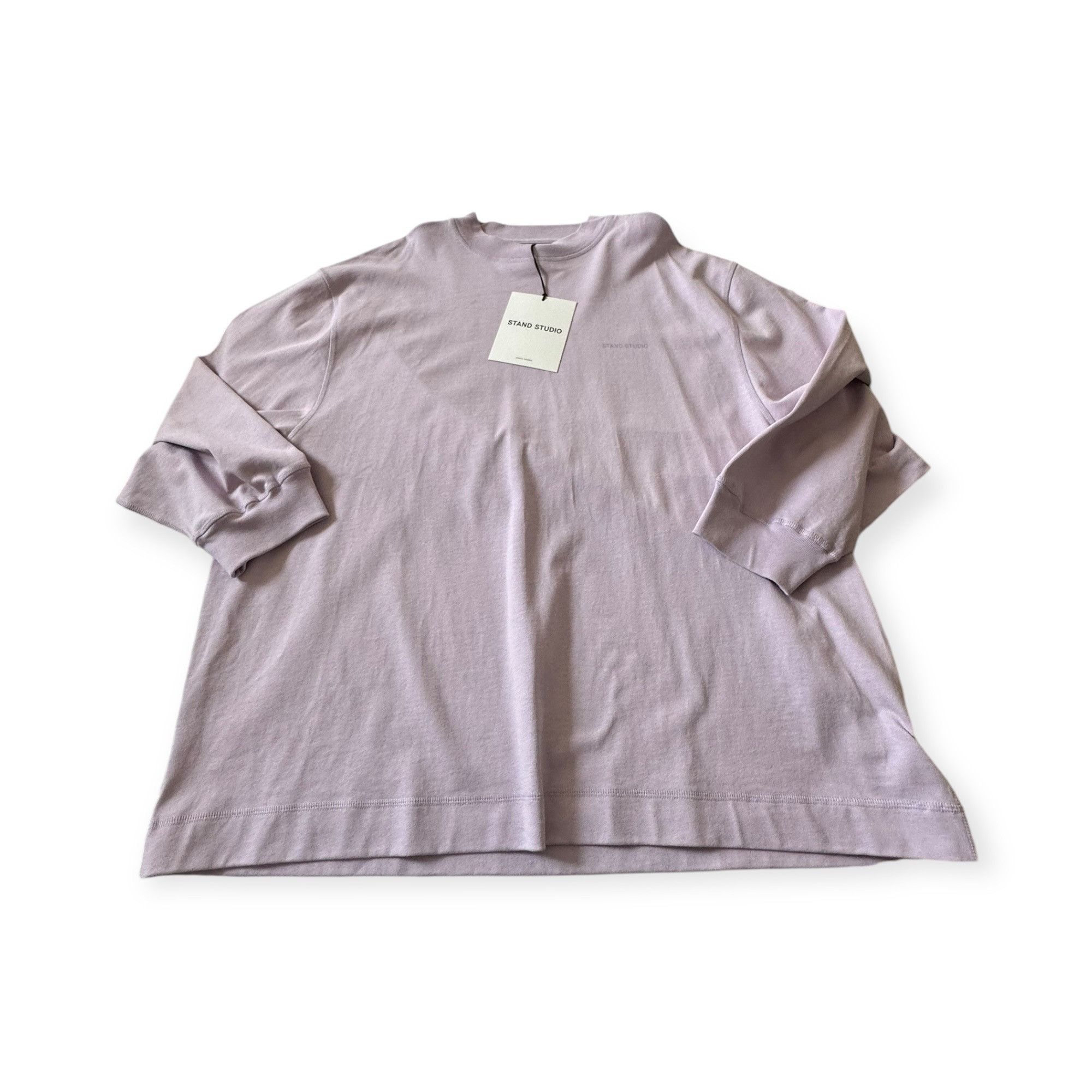 STAND STUDIO Stand Studio SANIA LS TEE, Lavender, Size S, New with tag Size S / US 4 / IT 40 - 7 Thumbnail