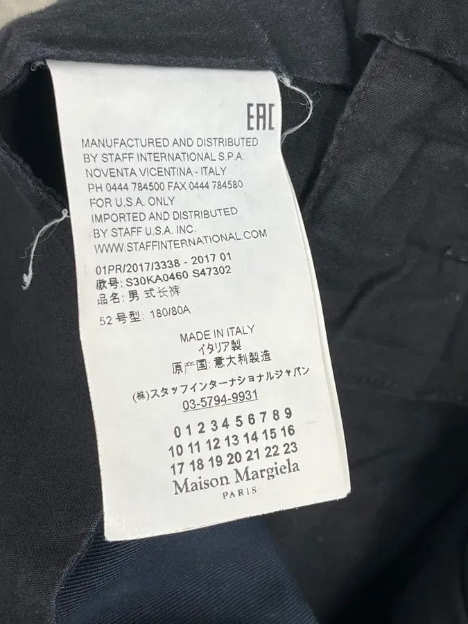 Maison Margiela SS2017 Maison Margiela Navy Casual Pants Size US 33 - 9 Thumbnail