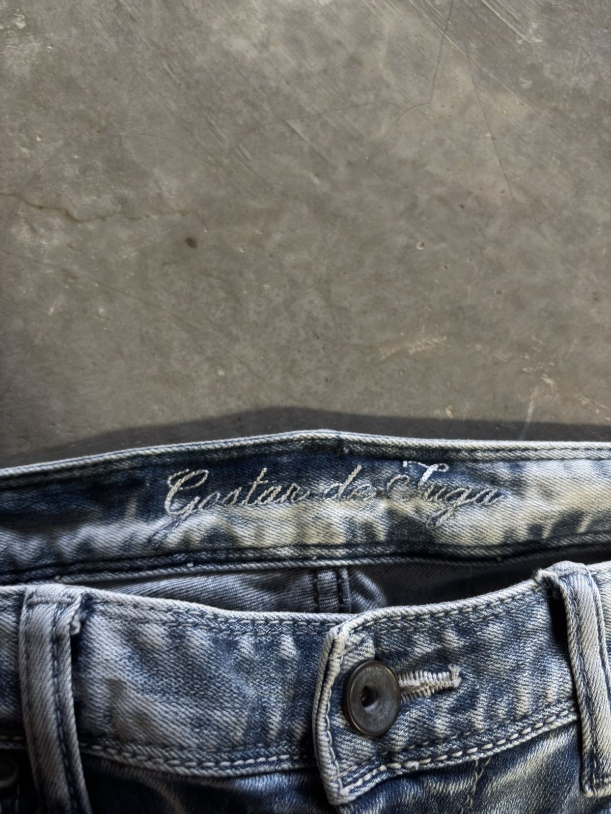 GOSTAR DE FUGA GOSTAR DE FUGA skinny slim distressed japanese jeans punk Size US 33 - 5 Thumbnail