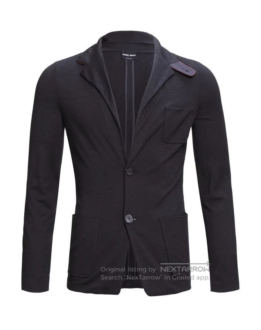 Giorgio Armani Giorgio Armani Wool Blend Suit Jacket. Size US L / EU 52-54 / 3 - 1 Thumbnail