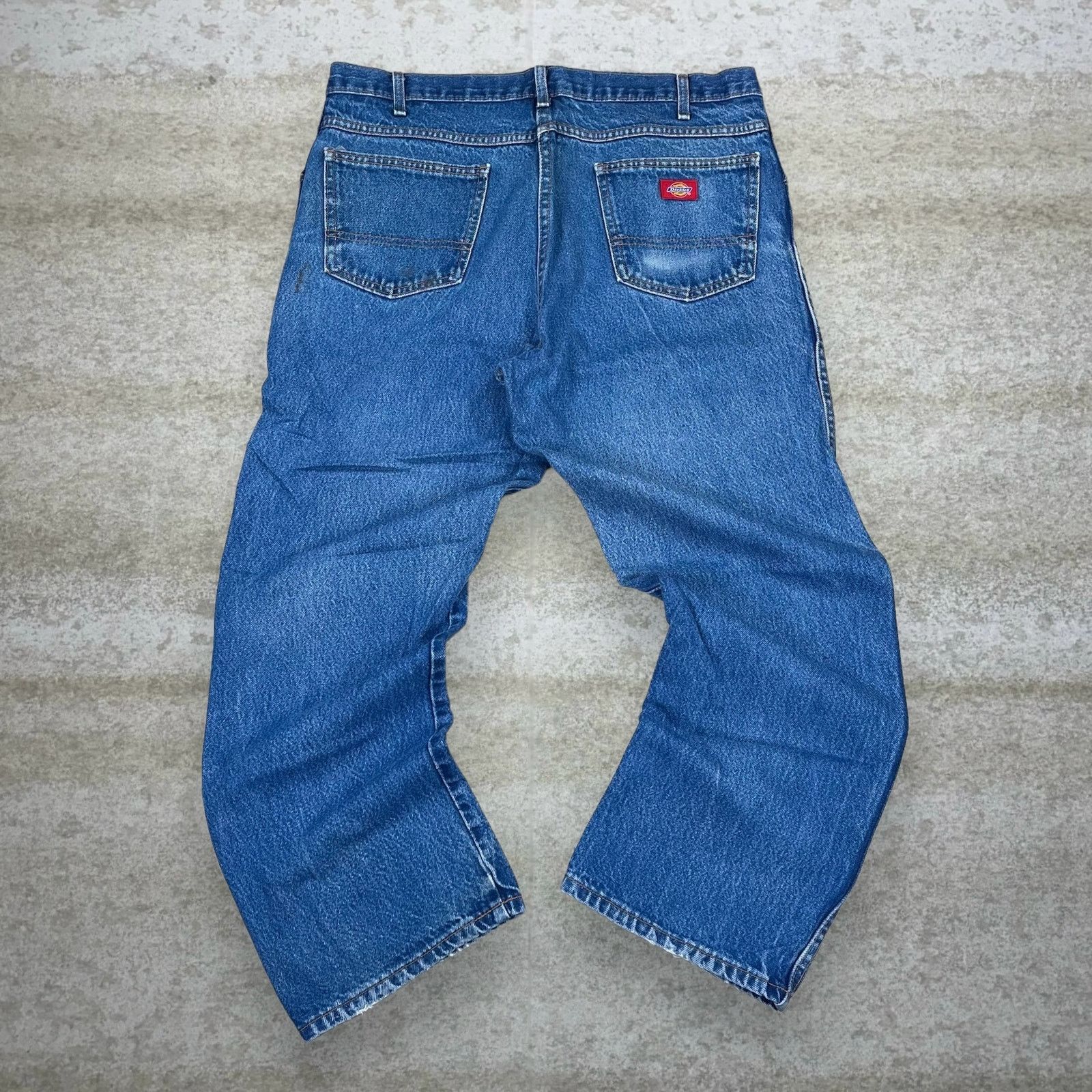 Dickies Vintage Y2K Dickies Jeans 38x29 Straight Fit Medium Wash Size US 38 / EU 54 - 1 Thumbnail