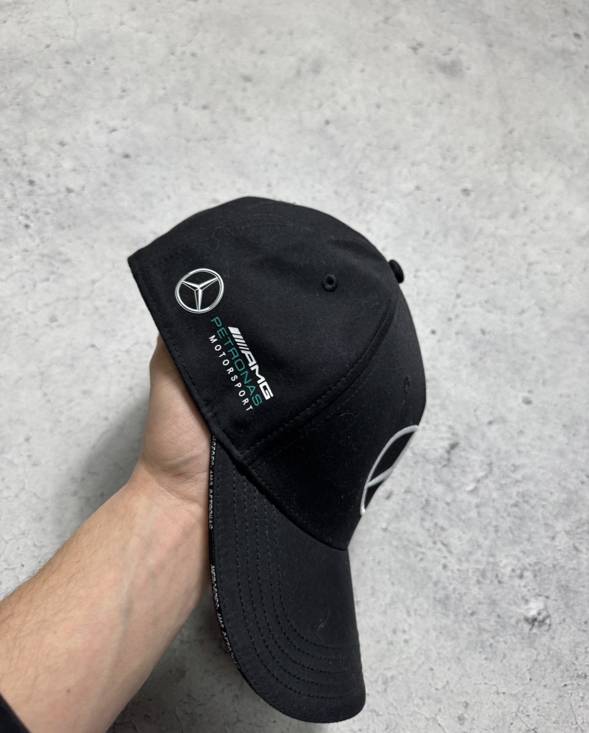 Mercedes-Benz Mercedes Benz AMG Petronas Motorsport Big Logo Cap Size ONE SIZE - 4 Thumbnail