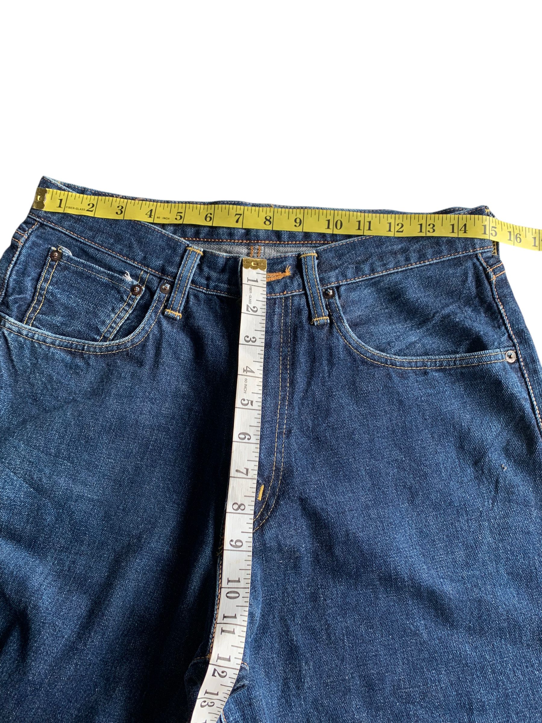 Edwin VINTAGE EDWIN 505 BAGGY SELVEDGE JAPANESE DENIM Size US 30 / EU 46 - 19 Thumbnail