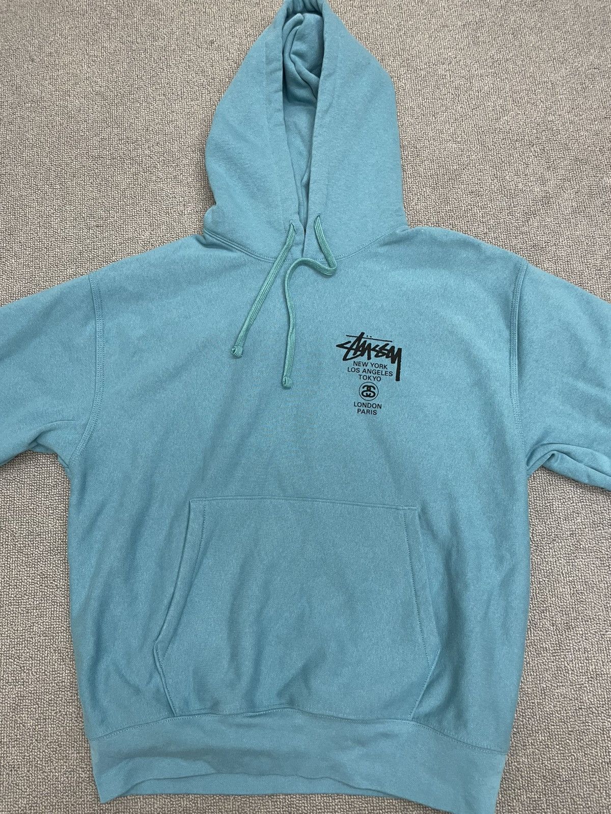 Stussy Stussy World Tour Hoodie Size US M / EU 48-50 / 2 - 2 Thumbnail