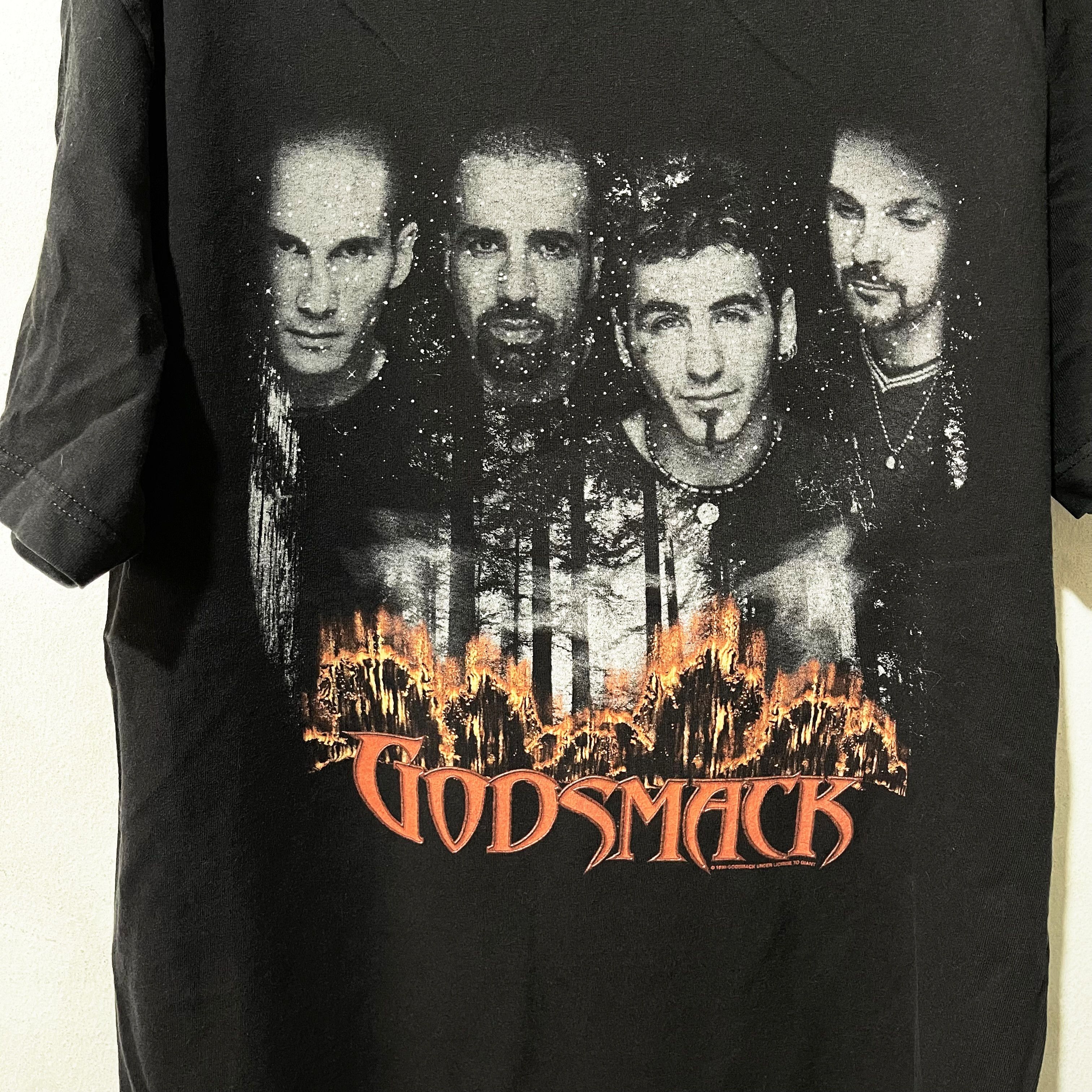 Band Tees × Vintage Vintage 1999 Godsmack Shirt 2000 Smackfest Shirt Size US L / EU 52-54 / 3 - 2 Thumbnail