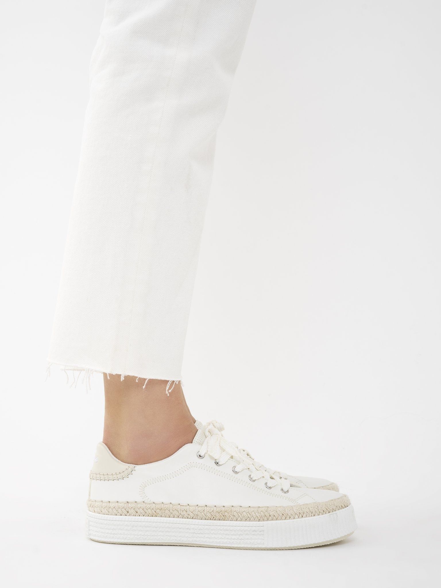 Chloe o1loc1c0325 CHC24 Thelma Sneakers in White Size US 9 / IT 39 - 2 Thumbnail