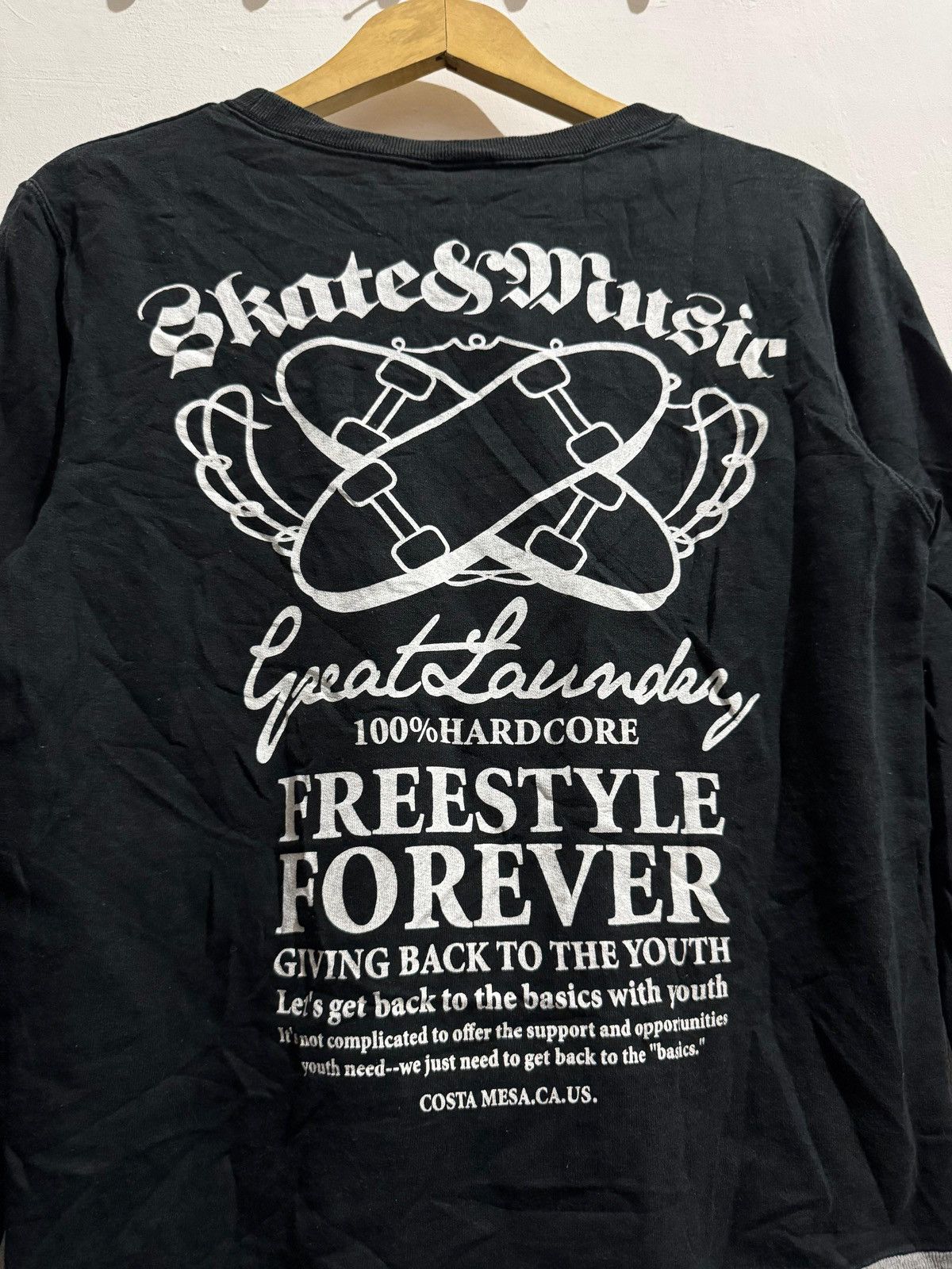 Hysteric Glamour × If Six Was Nine × Japanese Brand Y2k Great Laundry skull ifsixwasnine sweatshirt Size US S / EU 44-46 / 1 - 4 Thumbnail
