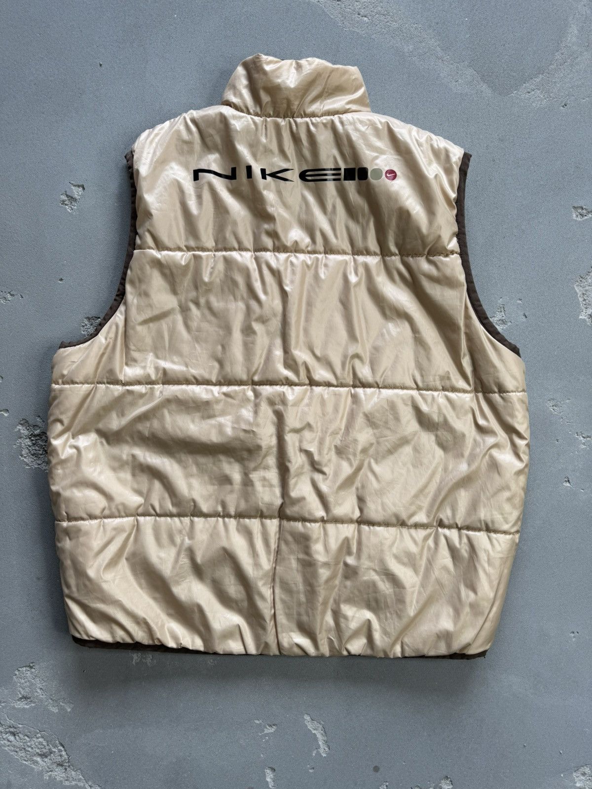 Nike Vintage Nike Reversible Down Vest Jacket Size US L / EU 52-54 / 3 - 4 Thumbnail