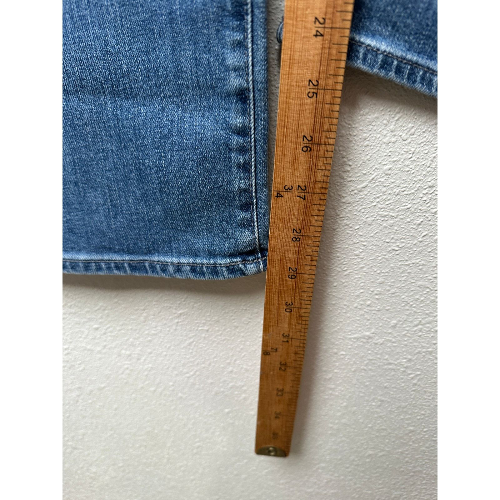 AG Adriano Goldschmied AG The Sloan Jeans Medium Wash Women US 29 Straight Leg Size 29" - 12 Thumbnail