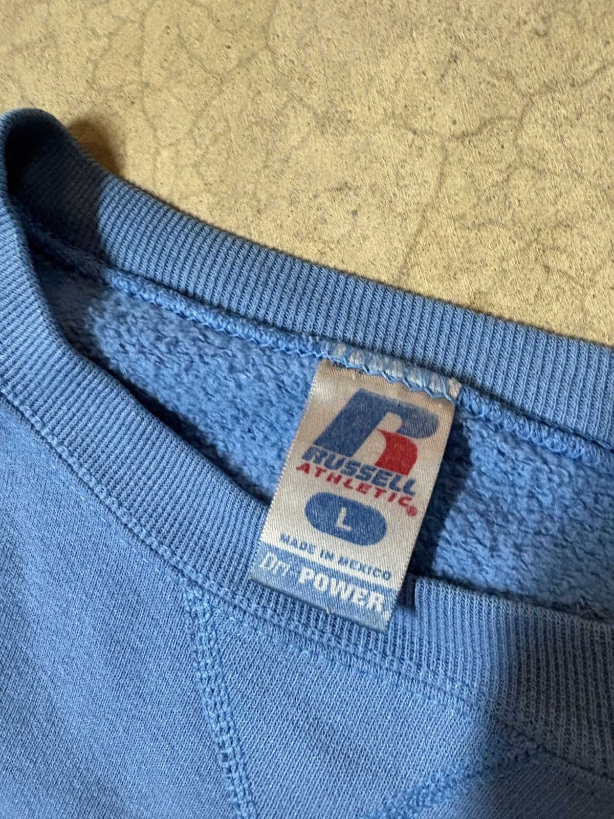 Russell Athletic VTG 00’s Russell Crewneck Sweatshirt Light Blue Size Large Size US L / EU 52-54 / 3 - 4 Thumbnail