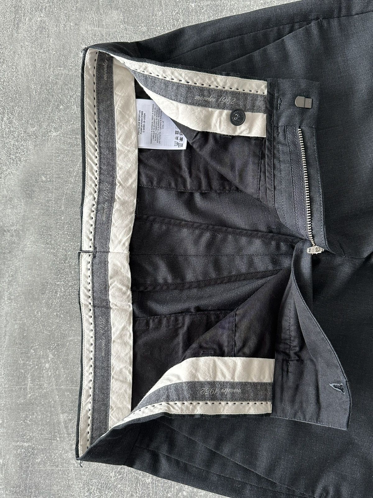 Moncler Moncler Wool Classic pants Pantalone Sportivo Size: 48 Size US 30 / EU 46 - 10 Thumbnail