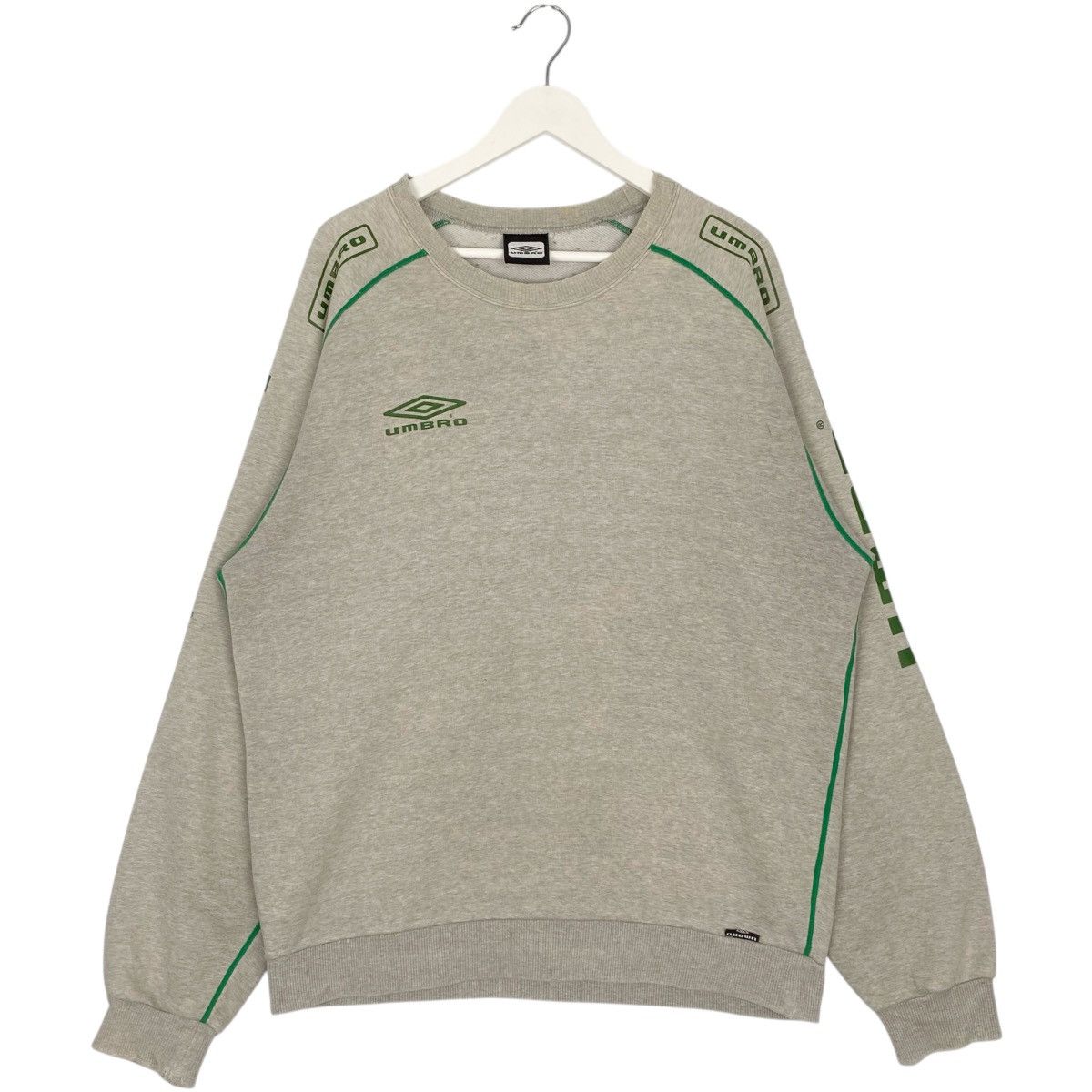 Vintage Vintage Umbro Sweatshirt CrewneckGrey Pullover Jumper Size L Size US L / EU 52-54 / 3 - 1 Thumbnail