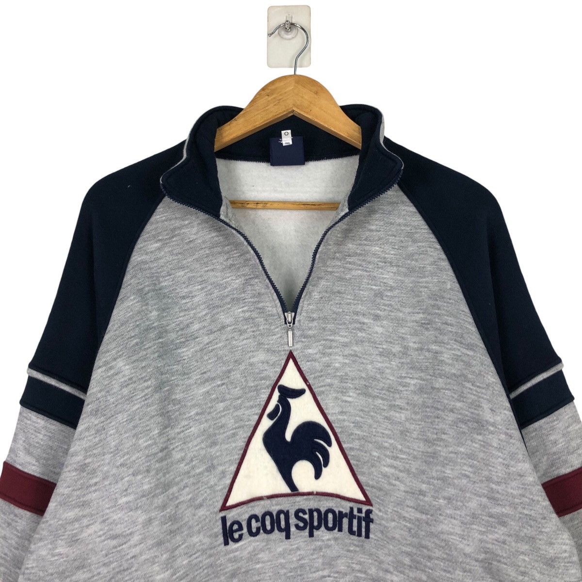 Japanese Brand × Le Coq Sportif × Vintage Vintage Le Coq Sportif Sweatshirt Jumper Rare 90s Medium Size US M / EU 48-50 / 2 - 10 Thumbnail