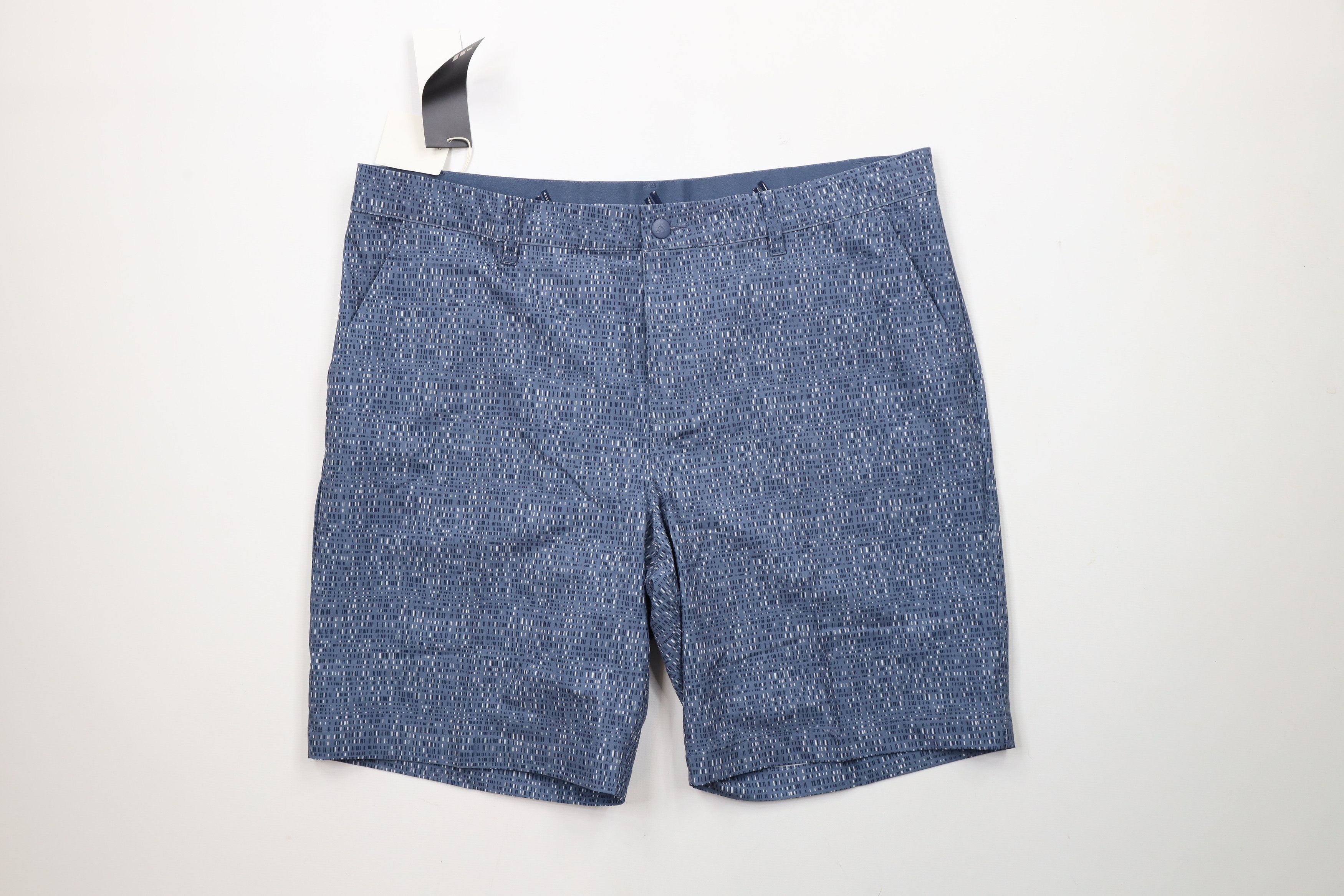 Adidas × Vintage New Adidas Stretch Geometric Golf Golfing Chino Shorts Size US 38 / EU 54 - 1 Thumbnail