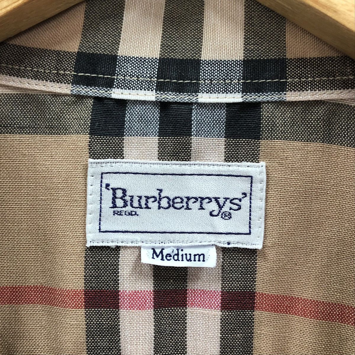 Burberry Vintage Burberrys Novacheck Linen Short Sleeves Shirt Size US M / EU 48-50 / 2 - 11 Thumbnail