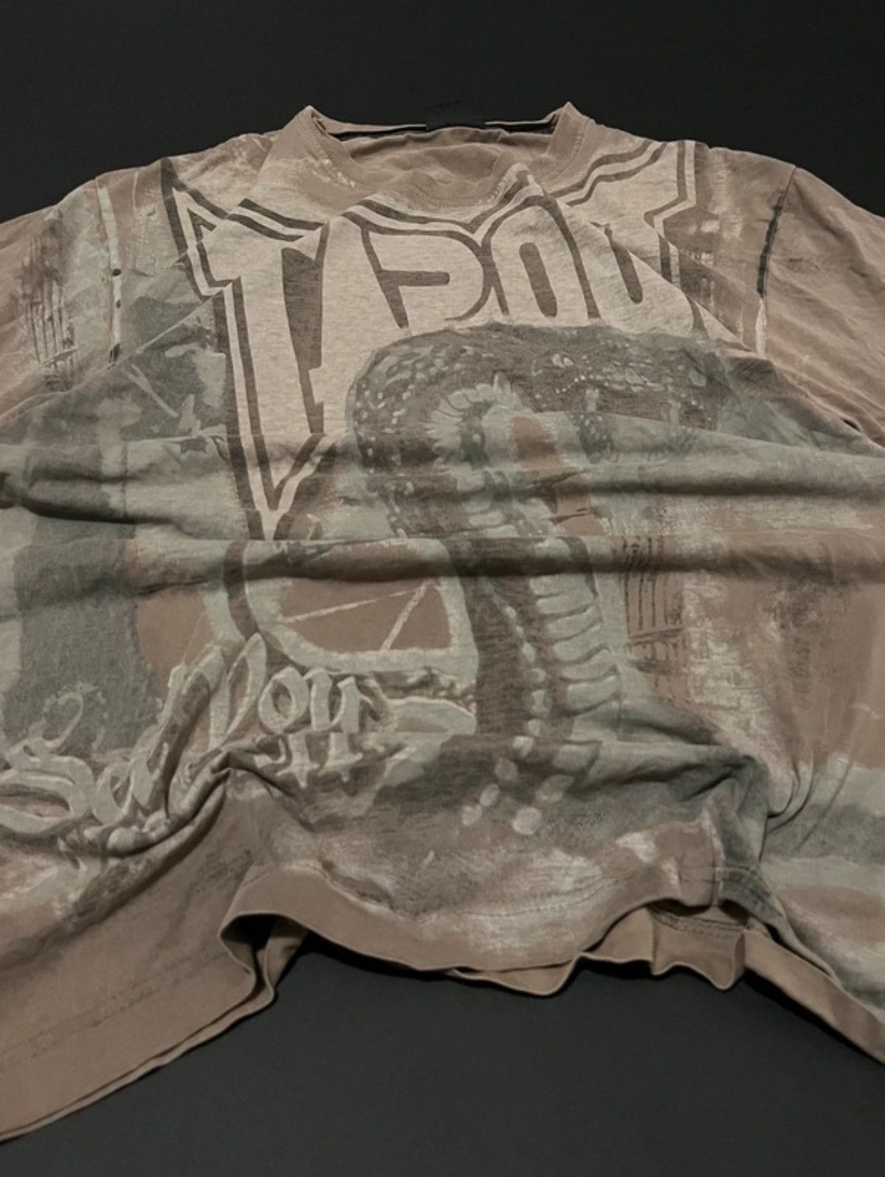 Affliction × Tapout Vintage tapout t shirt big logo affliction tee Size US M / EU 48-50 / 2 - 3 Thumbnail