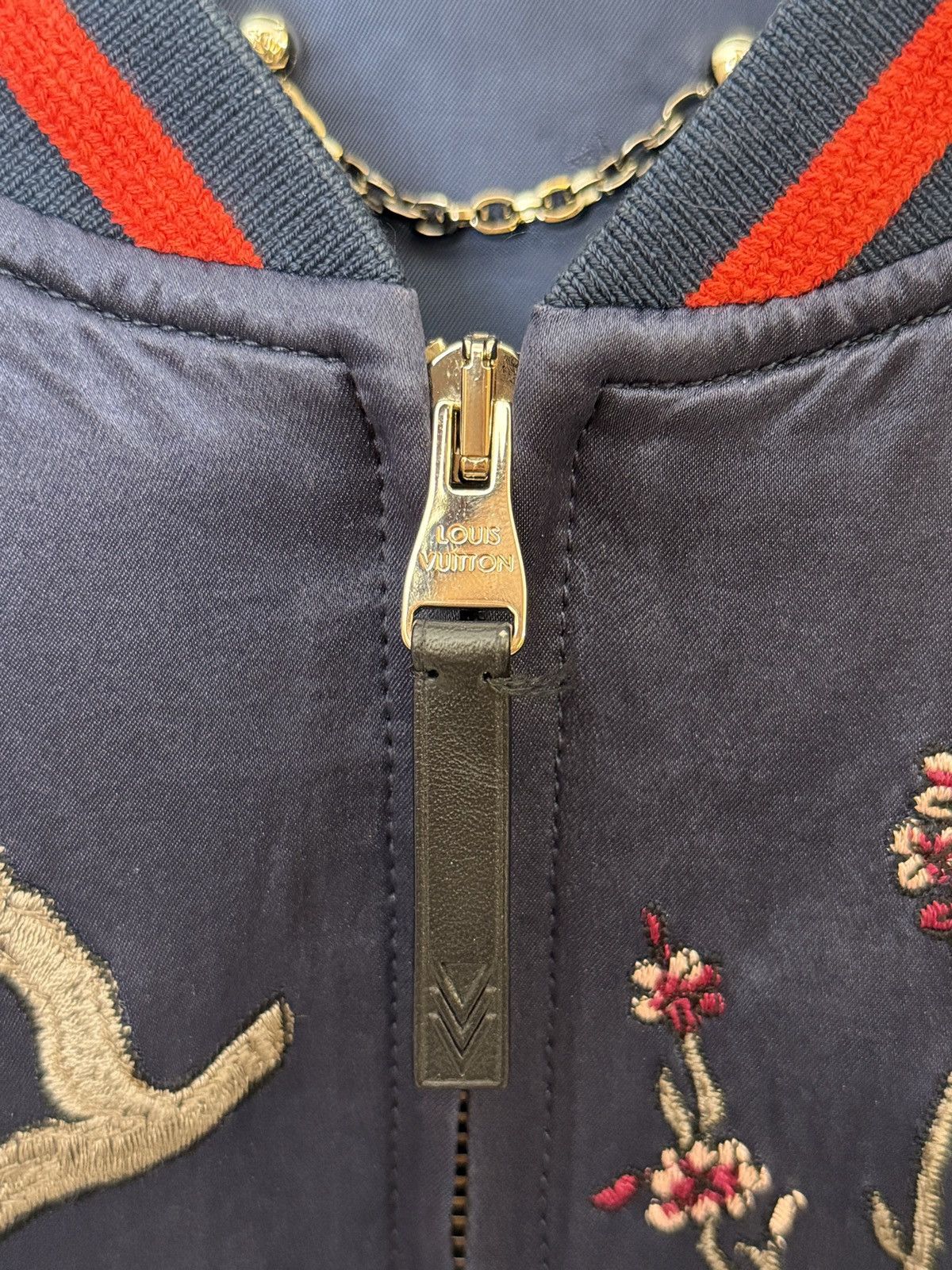 Louis Vuitton SS16 Embroidery Satin Souvenir Jacket Size US M / EU 48-50 / 2 - 4 Thumbnail