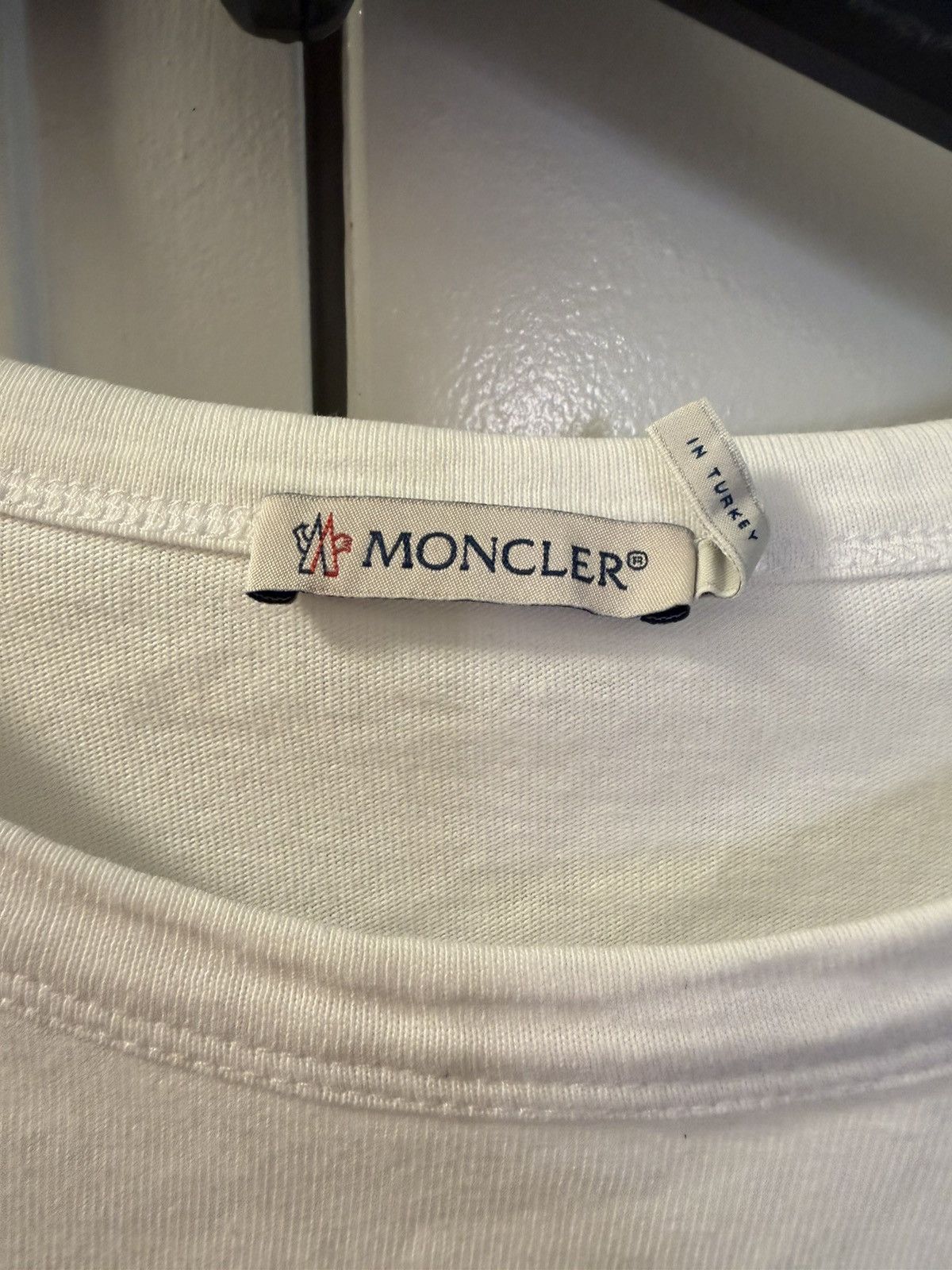 Moncler Moncler T-Shirt with logo Size US XL / EU 56 / 4 - 4 Thumbnail