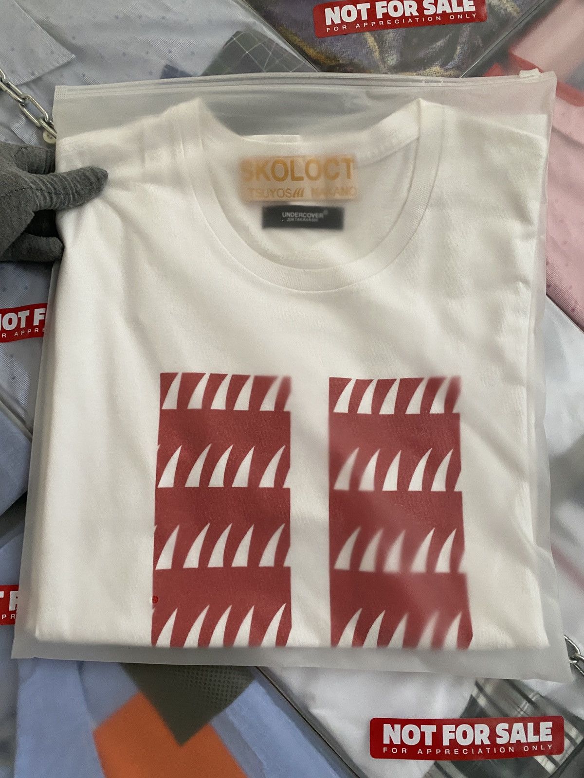 Jun Takahashi × Skoloct × Undercover Classic x Undercover Scoloct Rabbit Tee Spell Out Big Logo Size US M / EU 48-50 / 2 - 12 Thumbnail