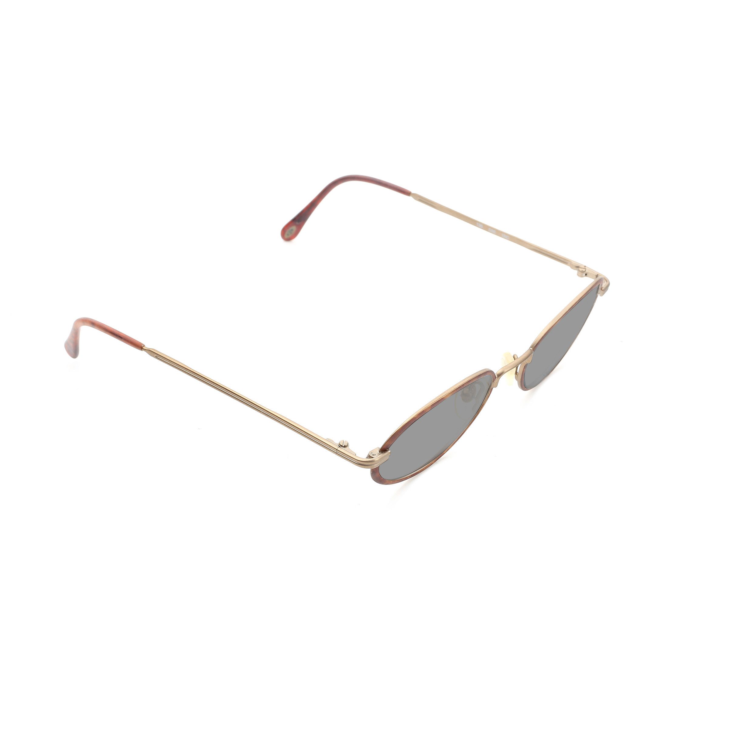 Polo Ralph Lauren Ralph Lauren '90s Gold Dark Havana Oval Sunglasses Size ONE SIZE - 2 Thumbnail