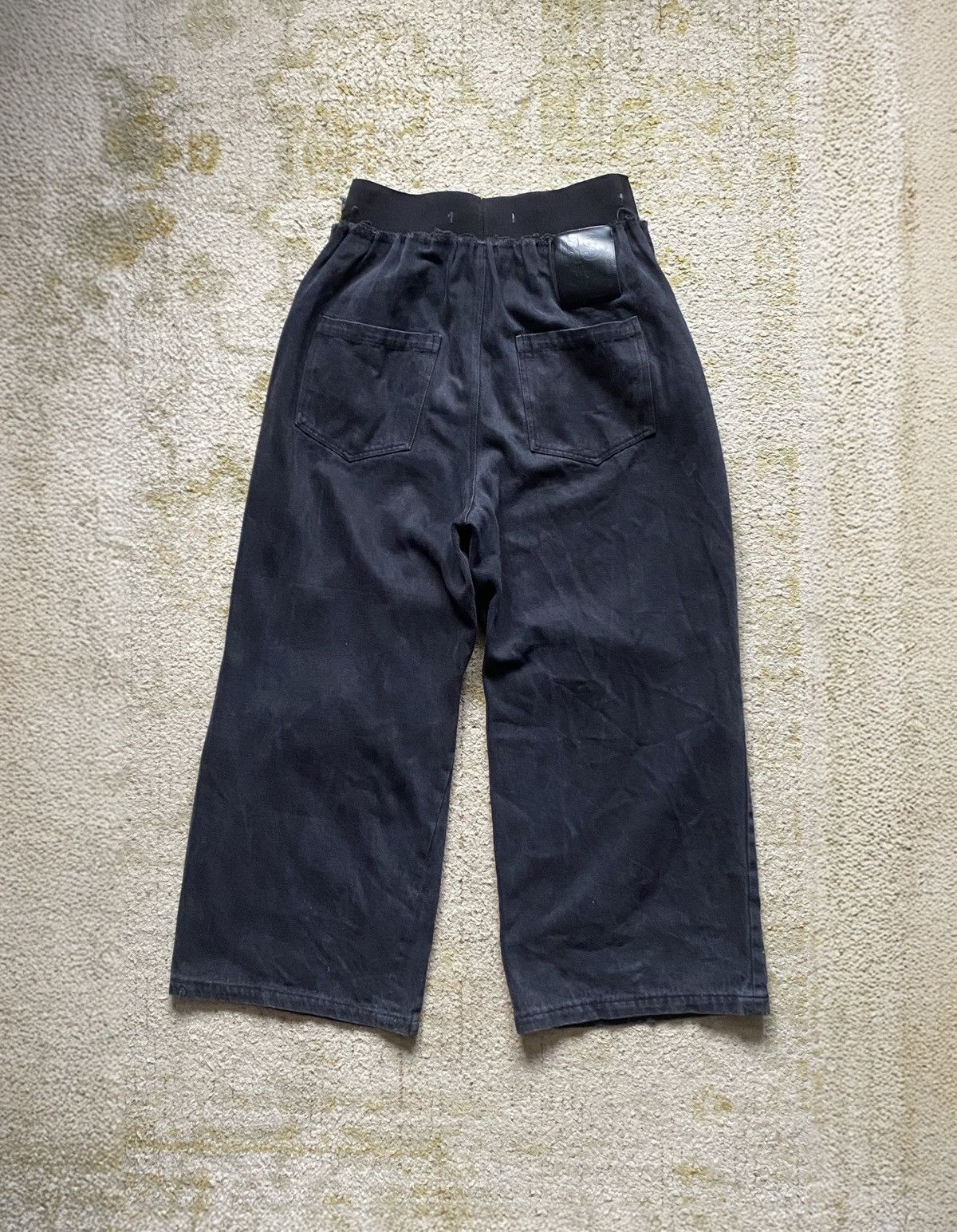 Raf Simons Raf Simons A/W22 Big Denim Pants with Elastic Size US 32 / EU 48 - 1 Thumbnail