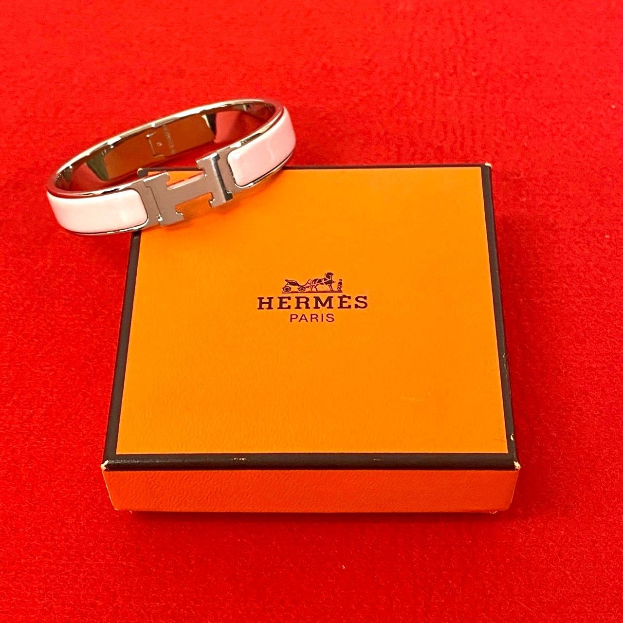 Hermes Hermes Hermès Click Clac Bracelet Size 17 Metal Bangle DUTY FREE for USA Size ONE SIZE - 1 Thumbnail