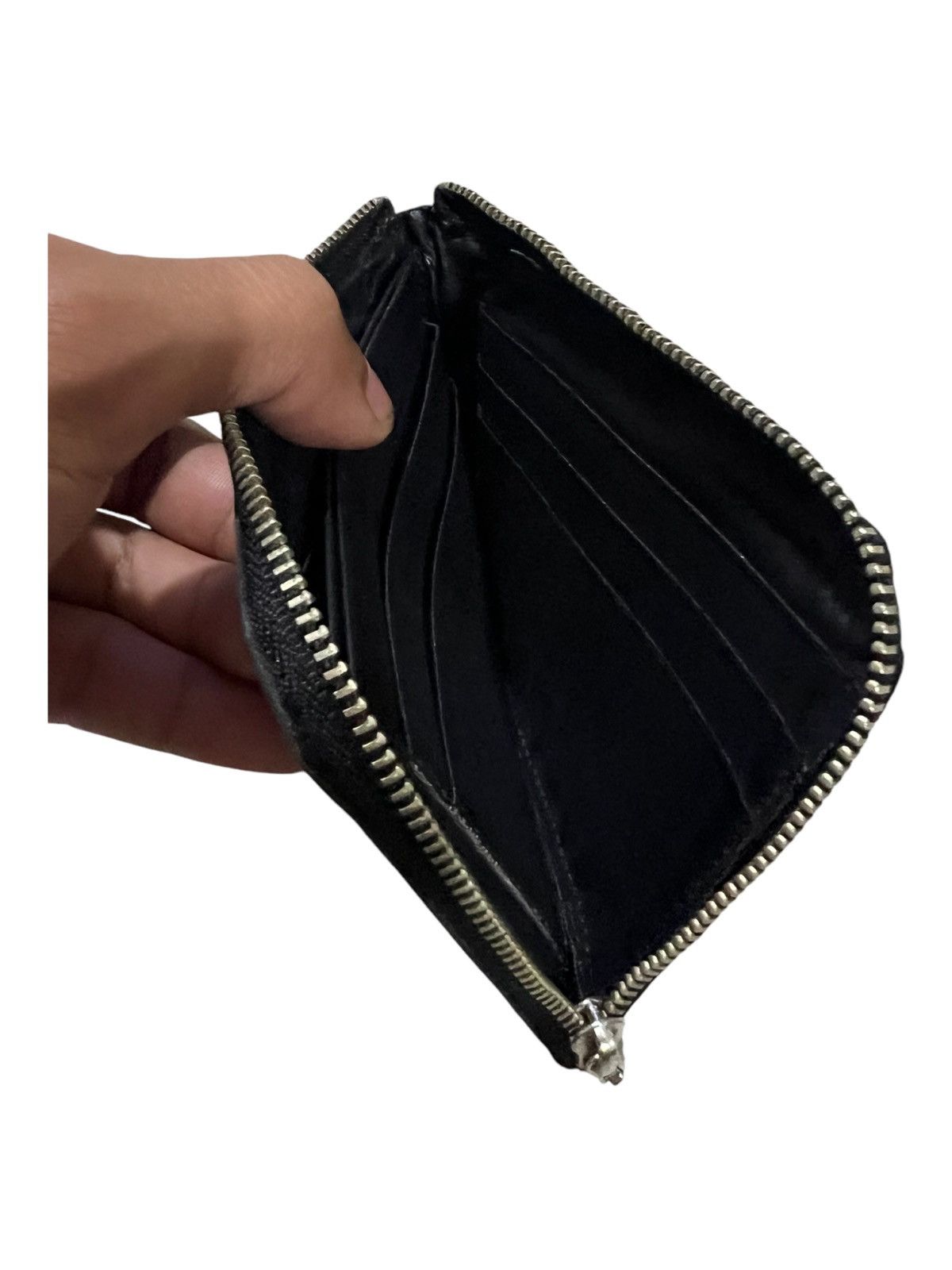 Comme des Garcons Vintage Kawa Kawa Polka Dot All Way Zipper L Shape Wallet Size ONE SIZE - 5 Thumbnail